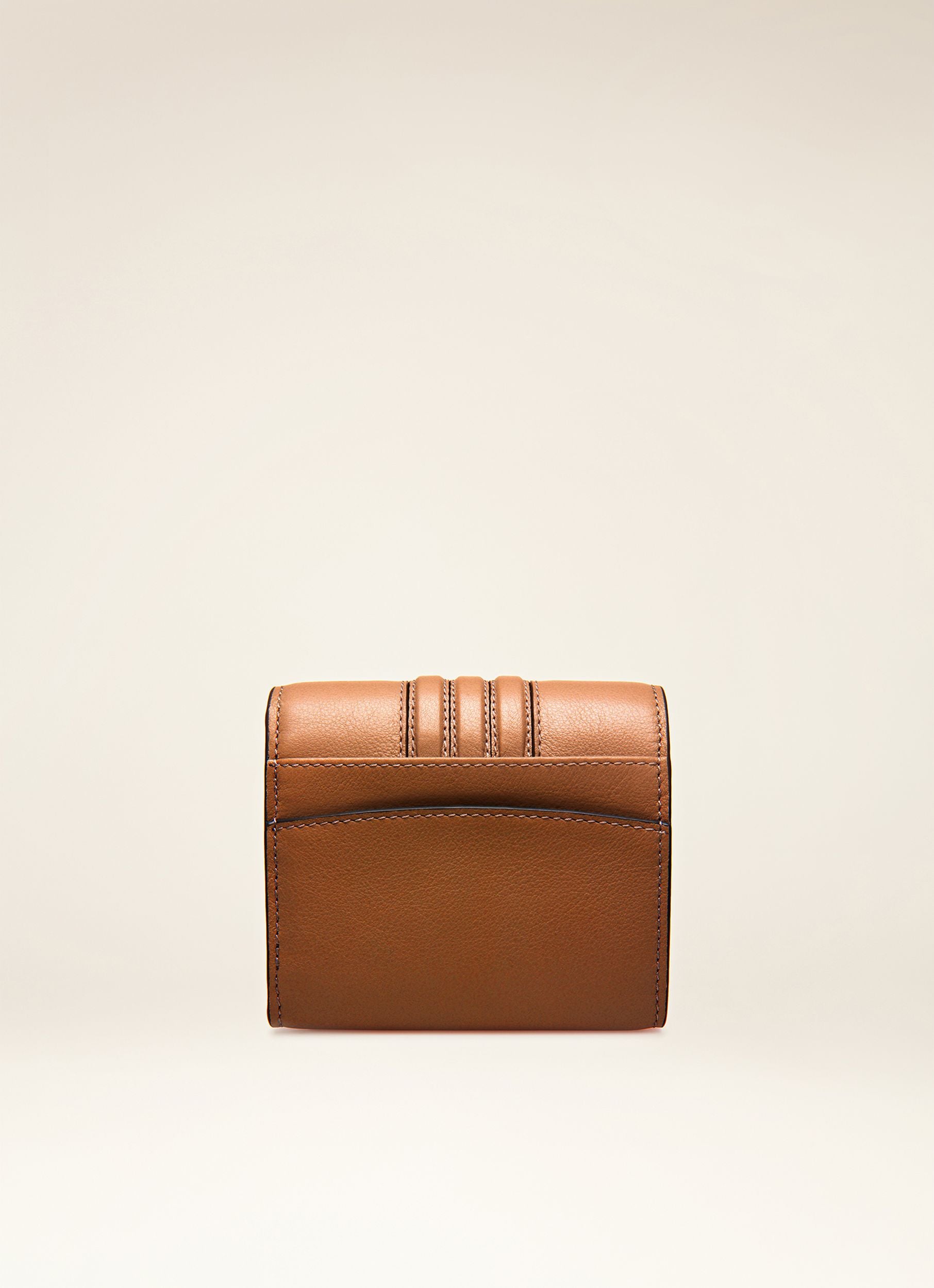 Portefeuille B-Chain En Cuir Marron - Femme - Bally - 03