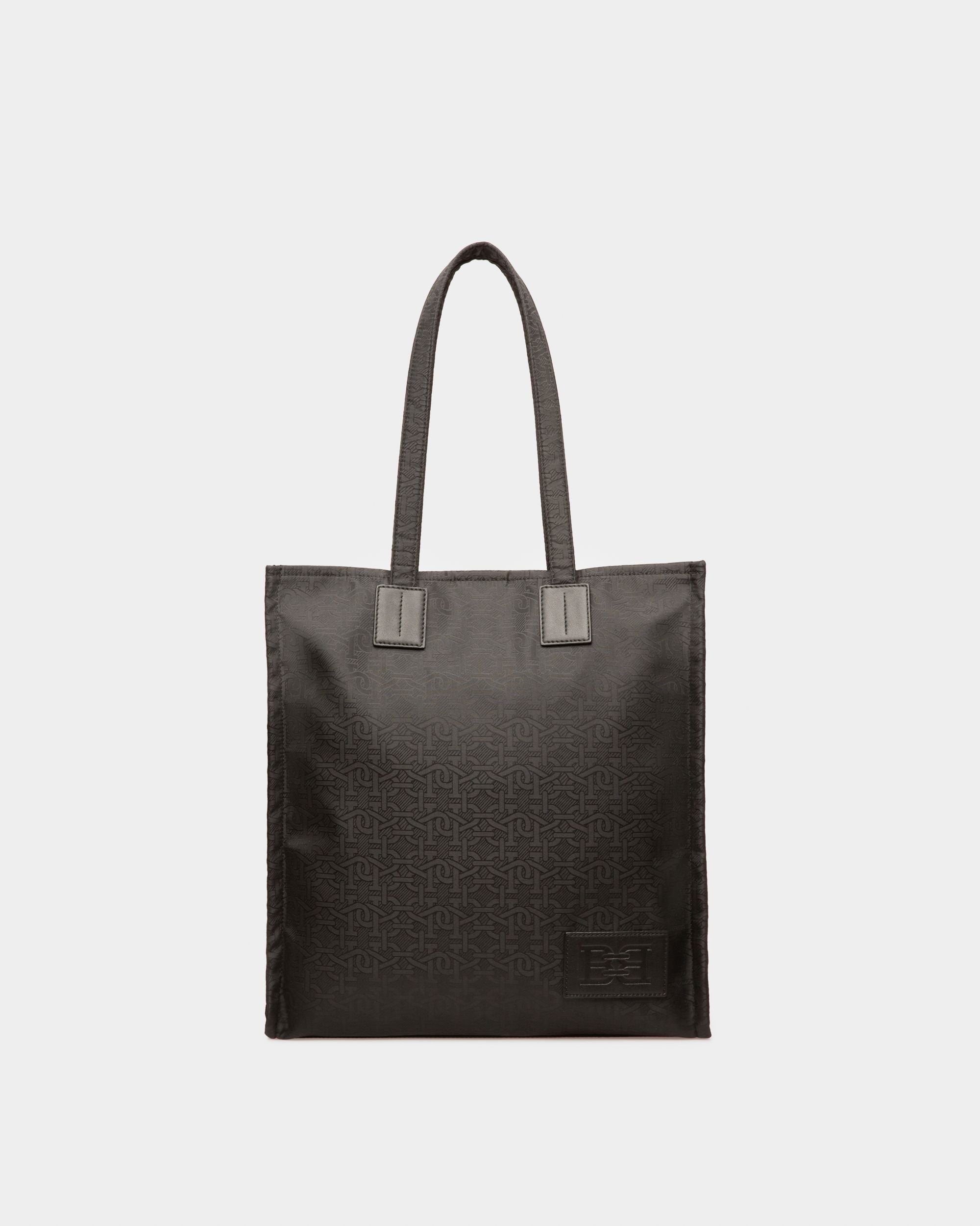 Crystalia Shopper Aus Recyceltem Polyester In Schwarz - Damen - Bally - 01