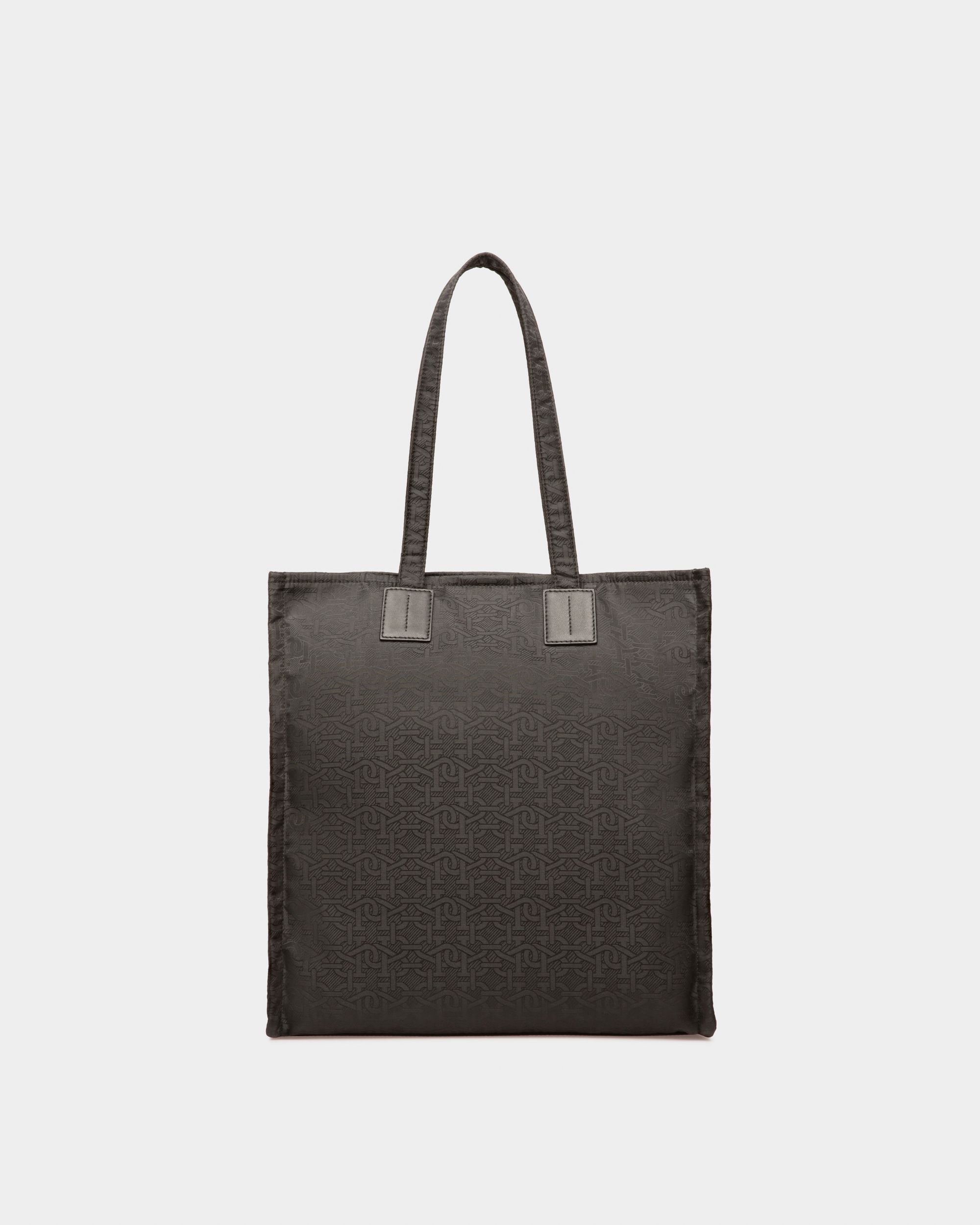 Crystalia Shopper Aus Recyceltem Polyester In Schwarz - Damen - Bally - 02