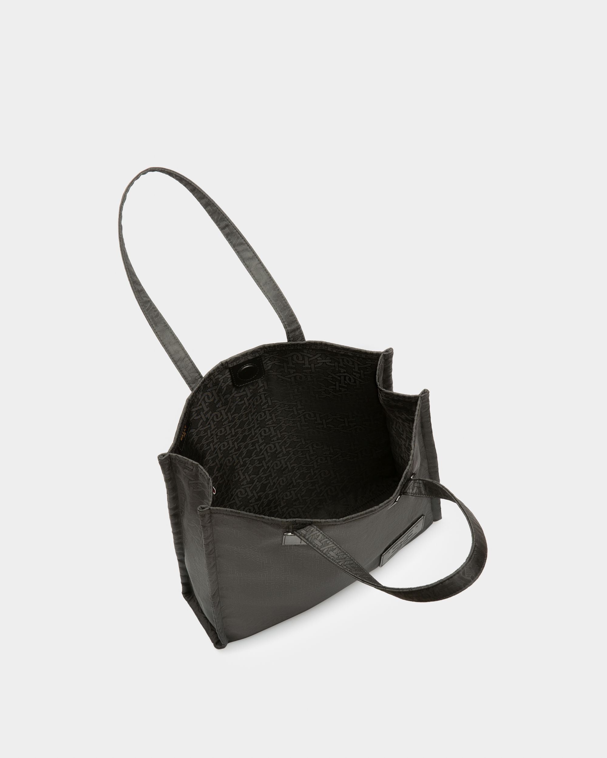 Crystalia Shopper Aus Recyceltem Polyester In Schwarz - Damen - Bally - 03