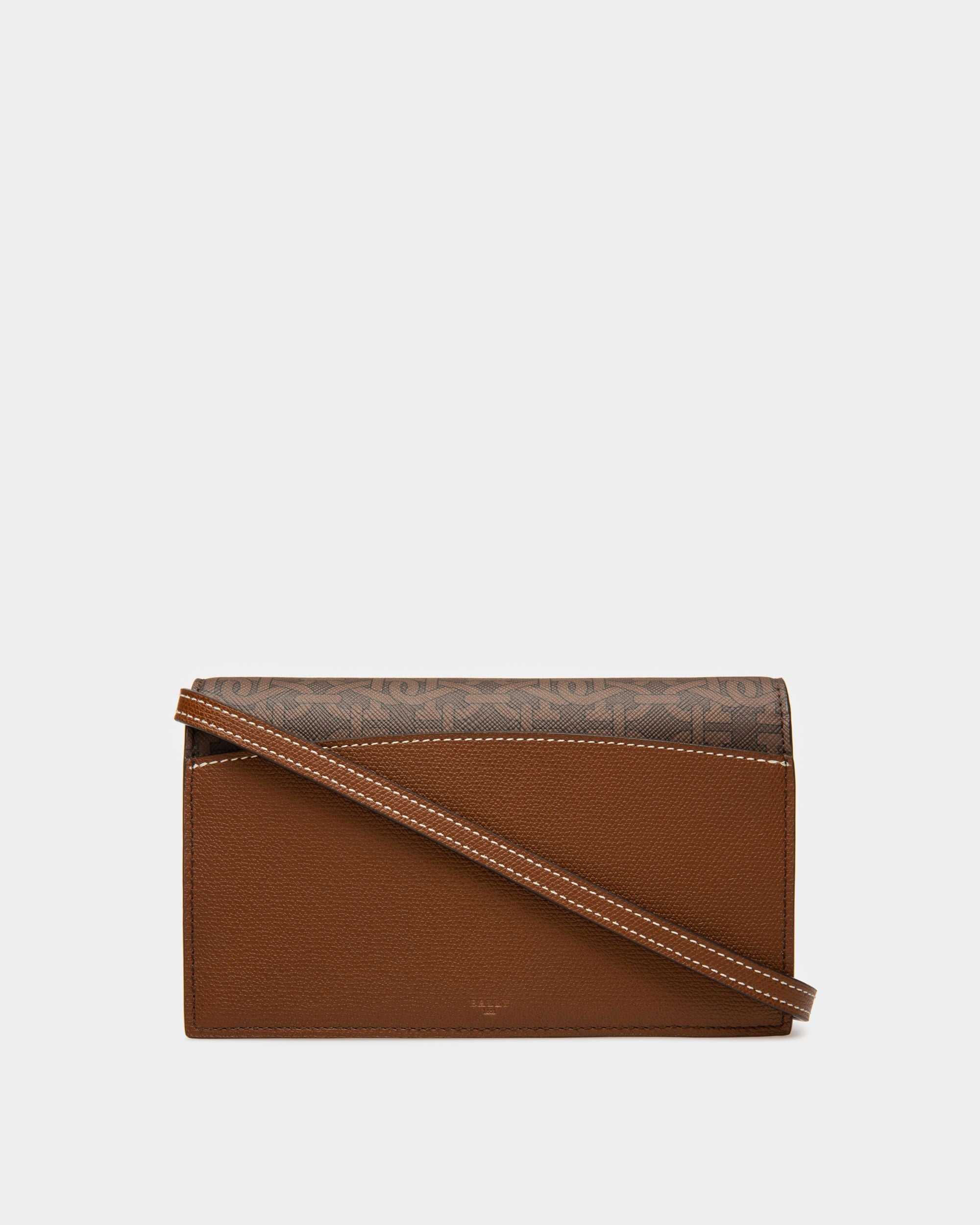 Beylor Tpu Phone Wallet In Brown - Women's - Bally - 02