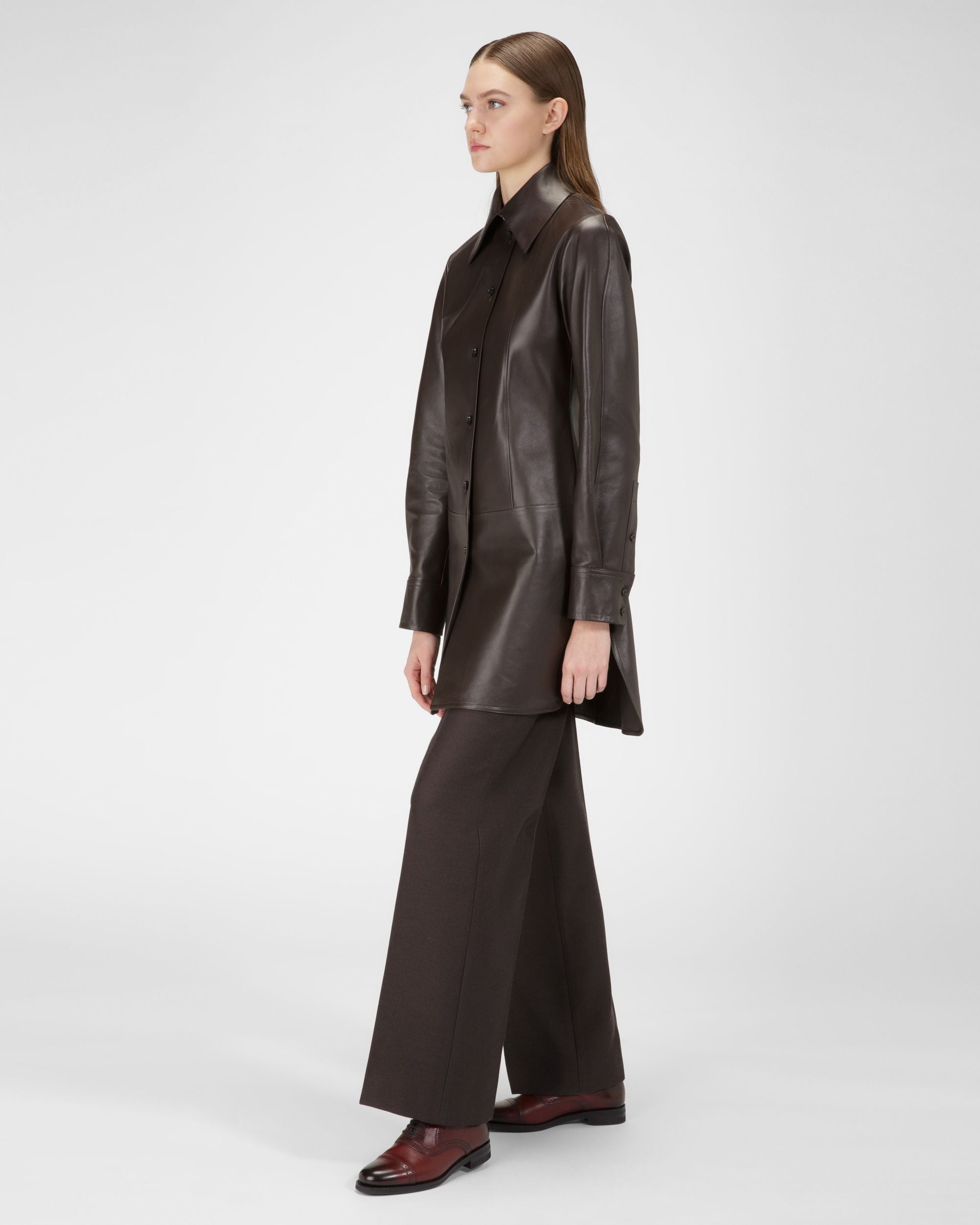 Francies Derbies En Cuir Rouge Héritage - Femme - Bally - 01