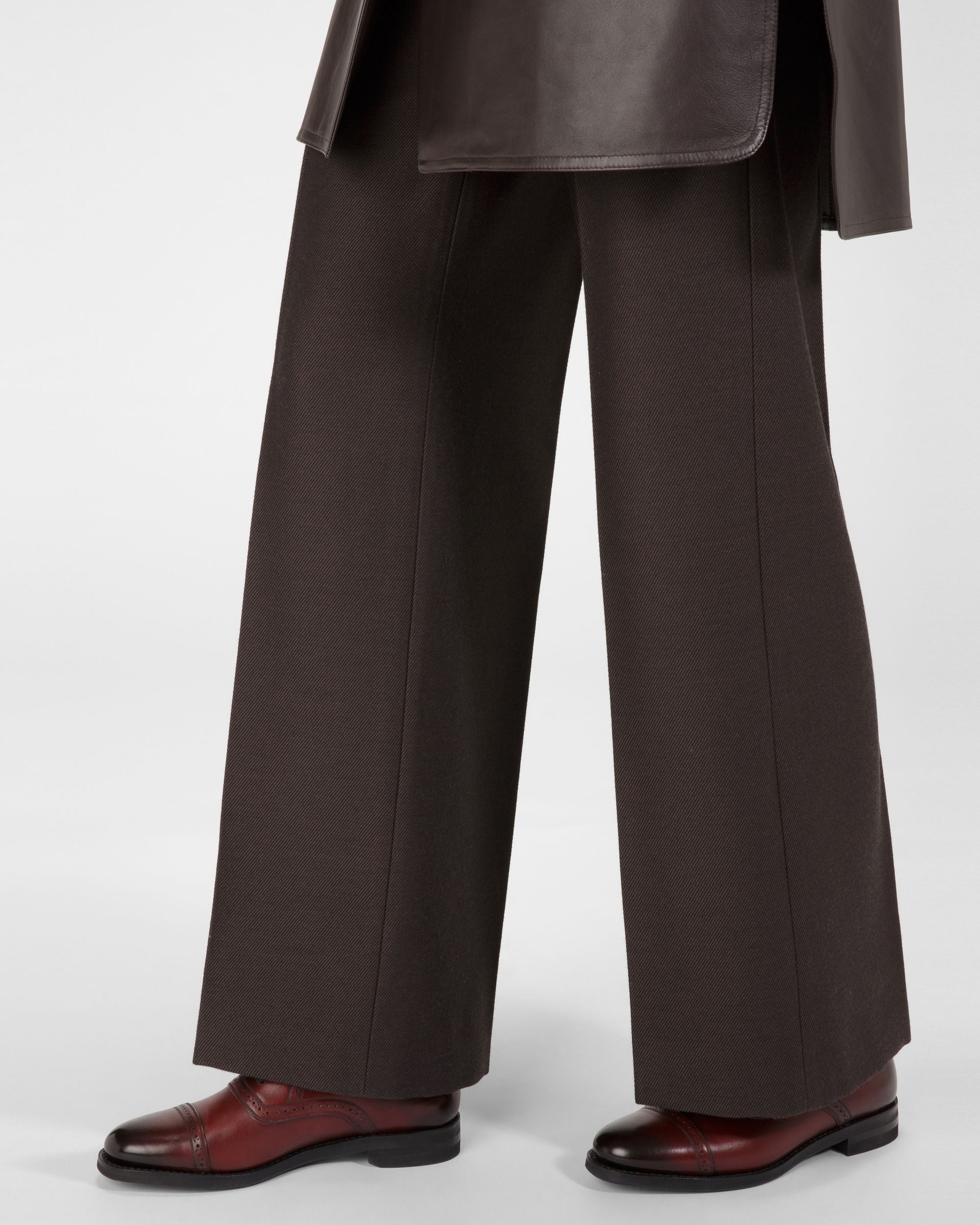Francies Derbies En Cuir Rouge Héritage - Femme - Bally - 02