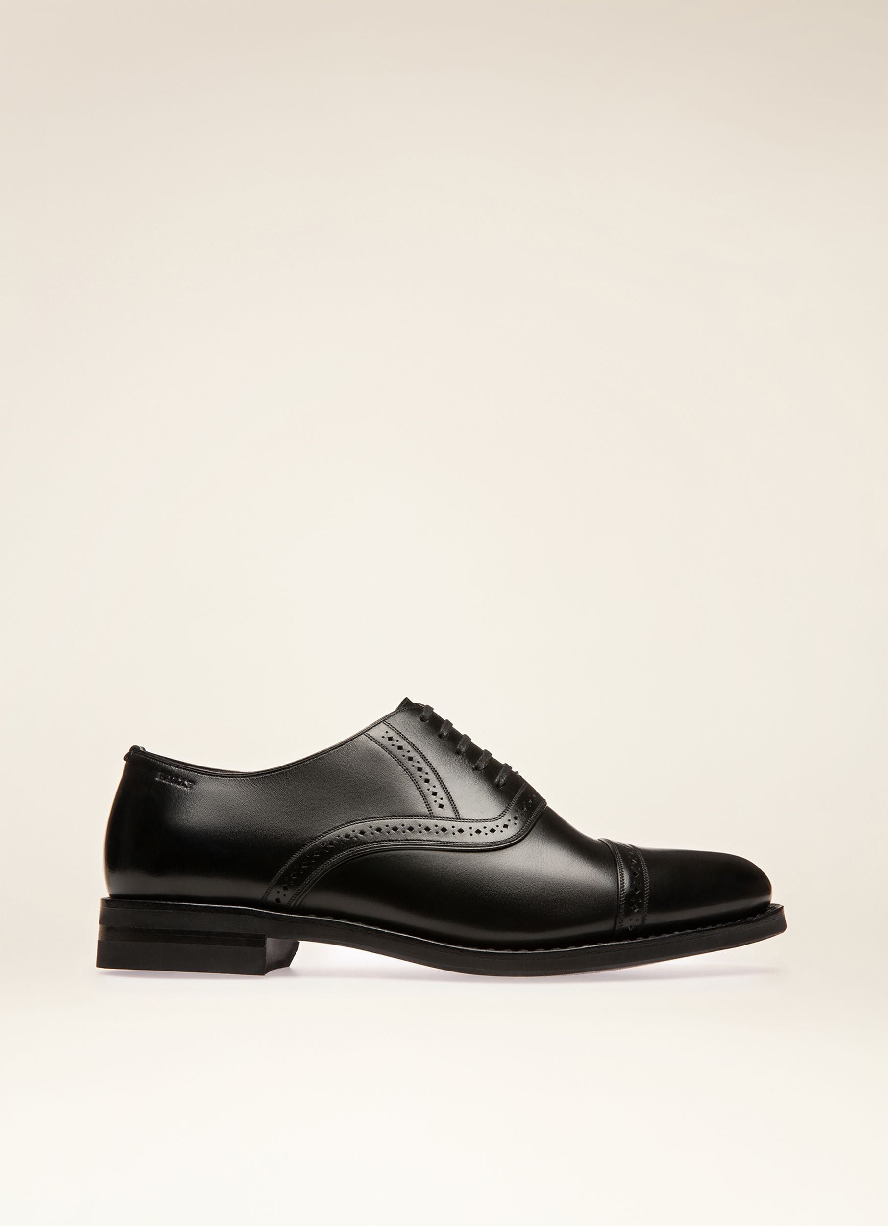 Francies Derbies En Cuir Noir - Femme - Bally - 01
