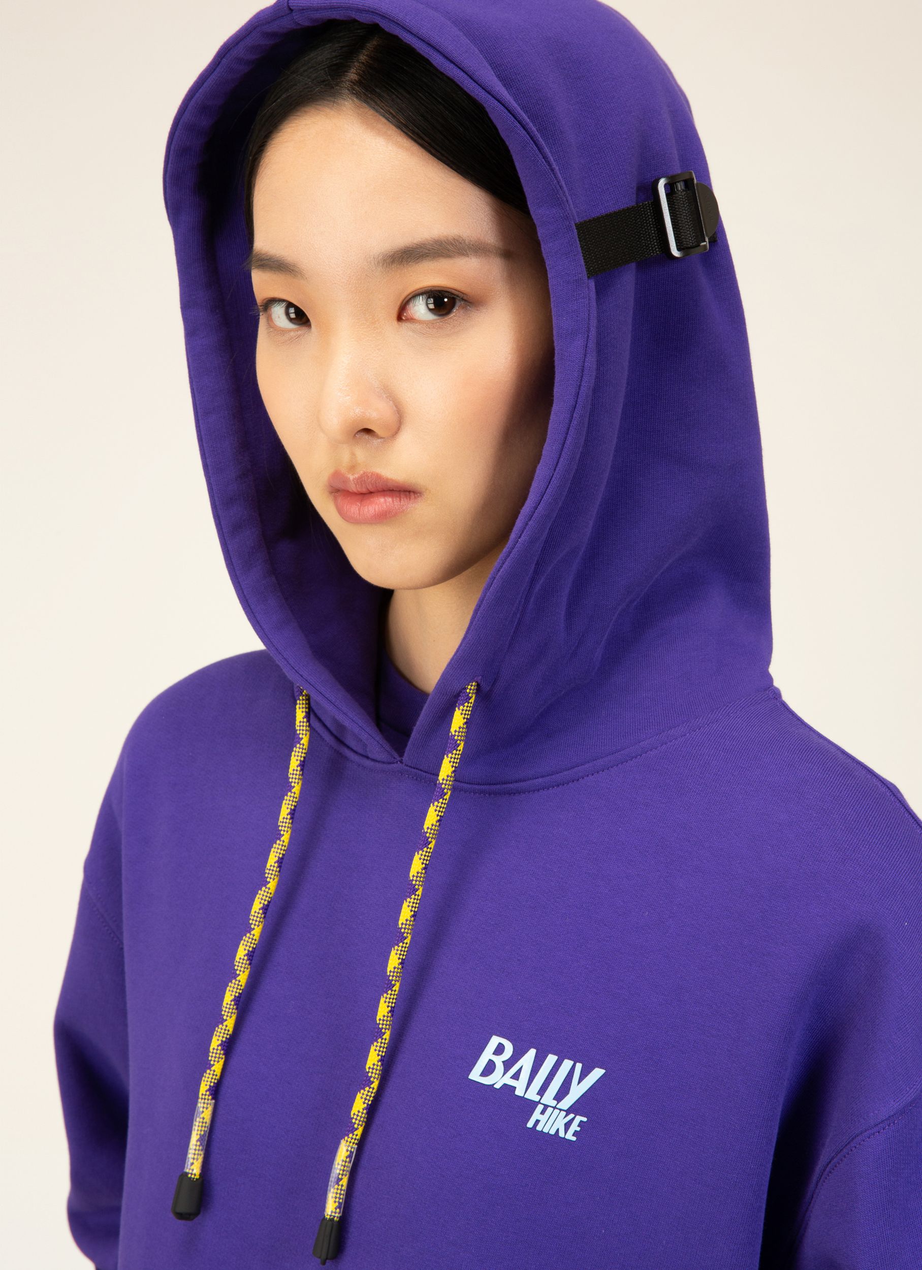 Organic Cotton Top In Purple - Women's - Bally - 02