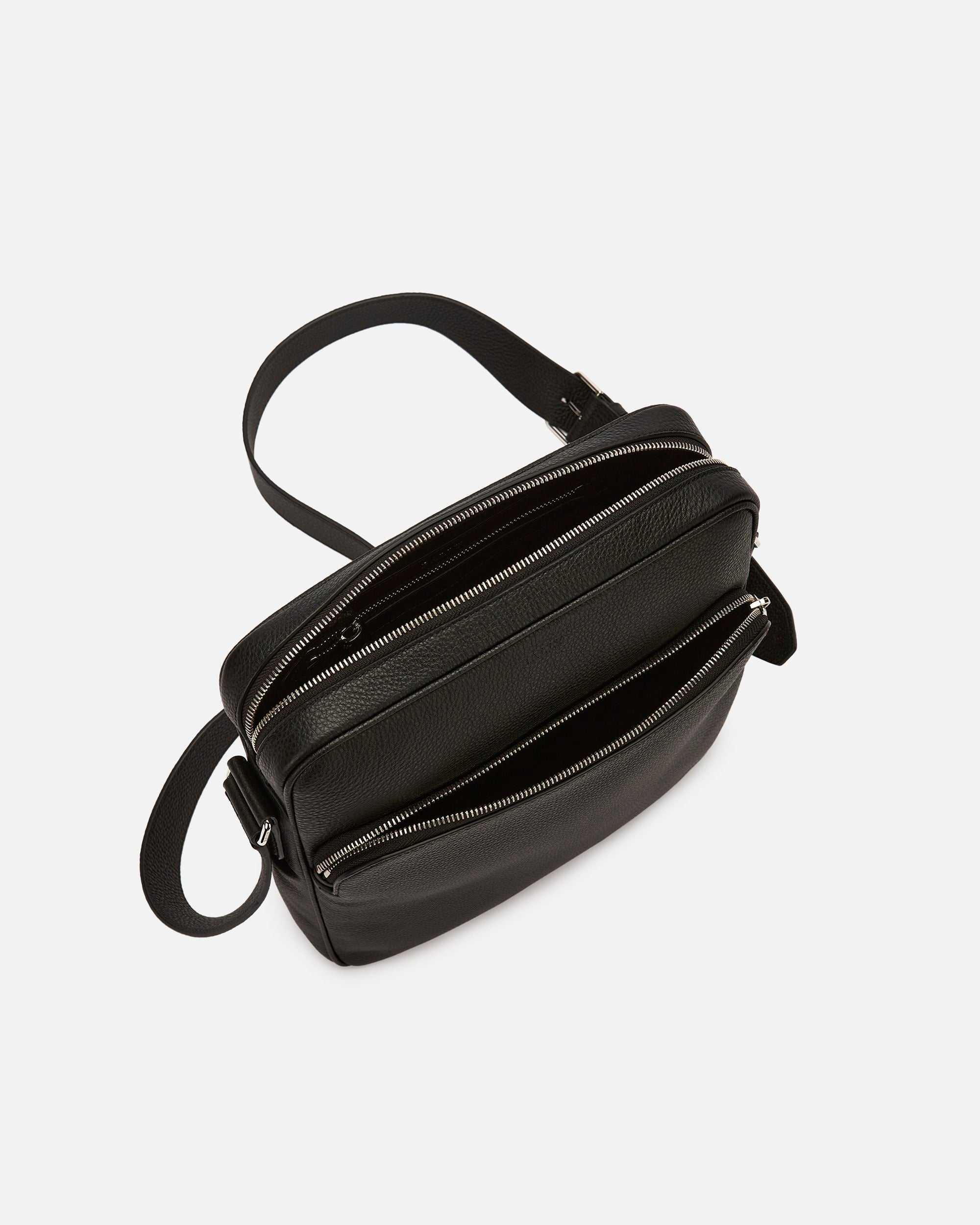 Men's Black Messenger Bag - Men's - Bally - 04