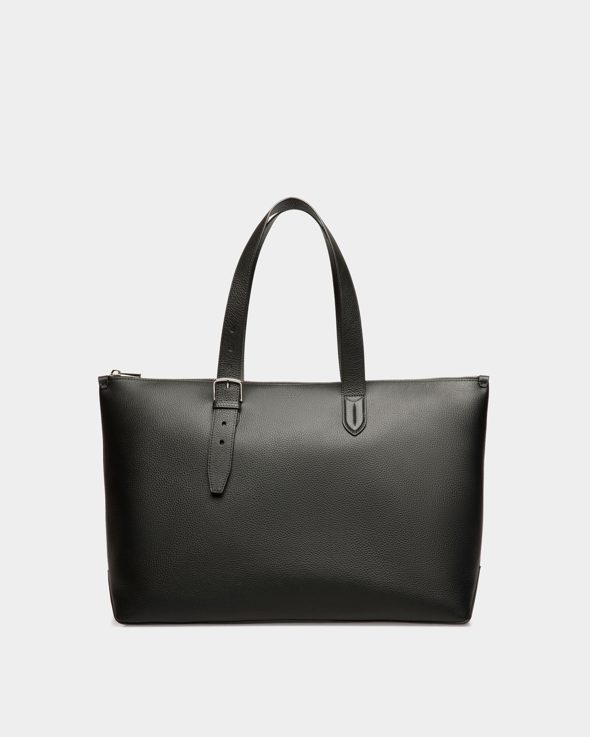 Tote In Black Bovine - Men's - Bally - 01