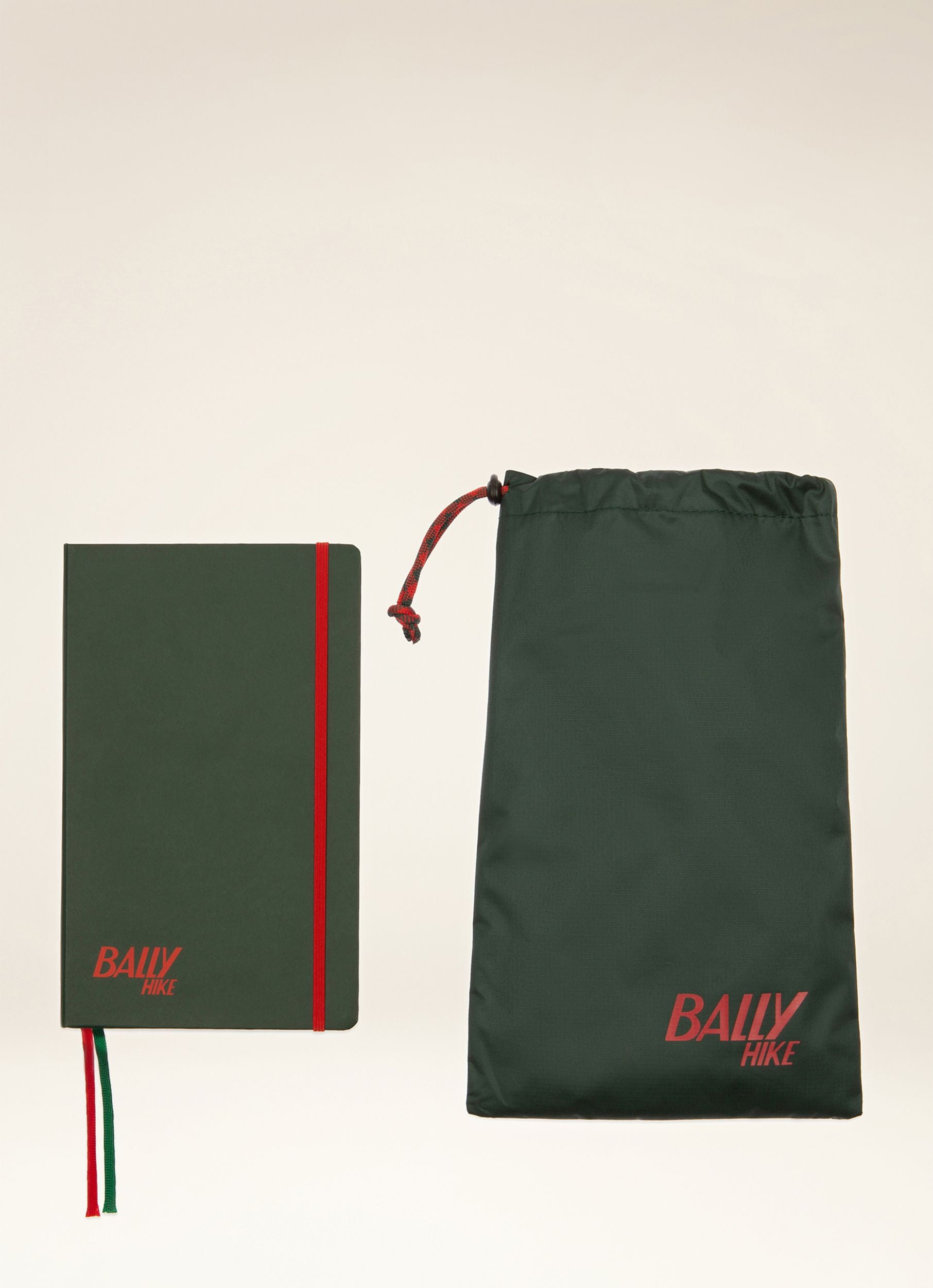 Reisetagebuch PapierIn Grün Und Rot - Herren - Bally - 05