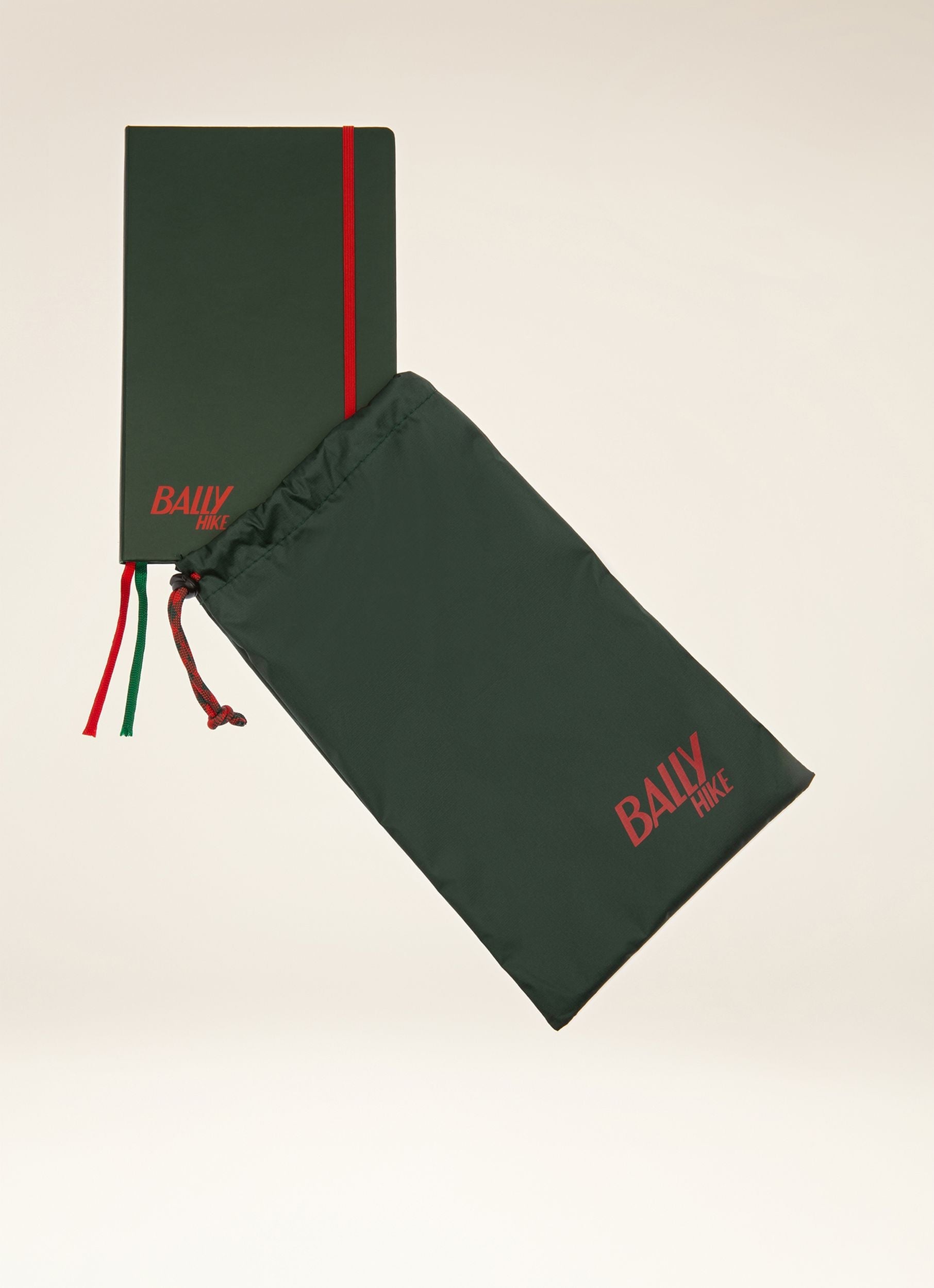 Reisetagebuch PapierIn Grün Und Rot - Herren - Bally - 06