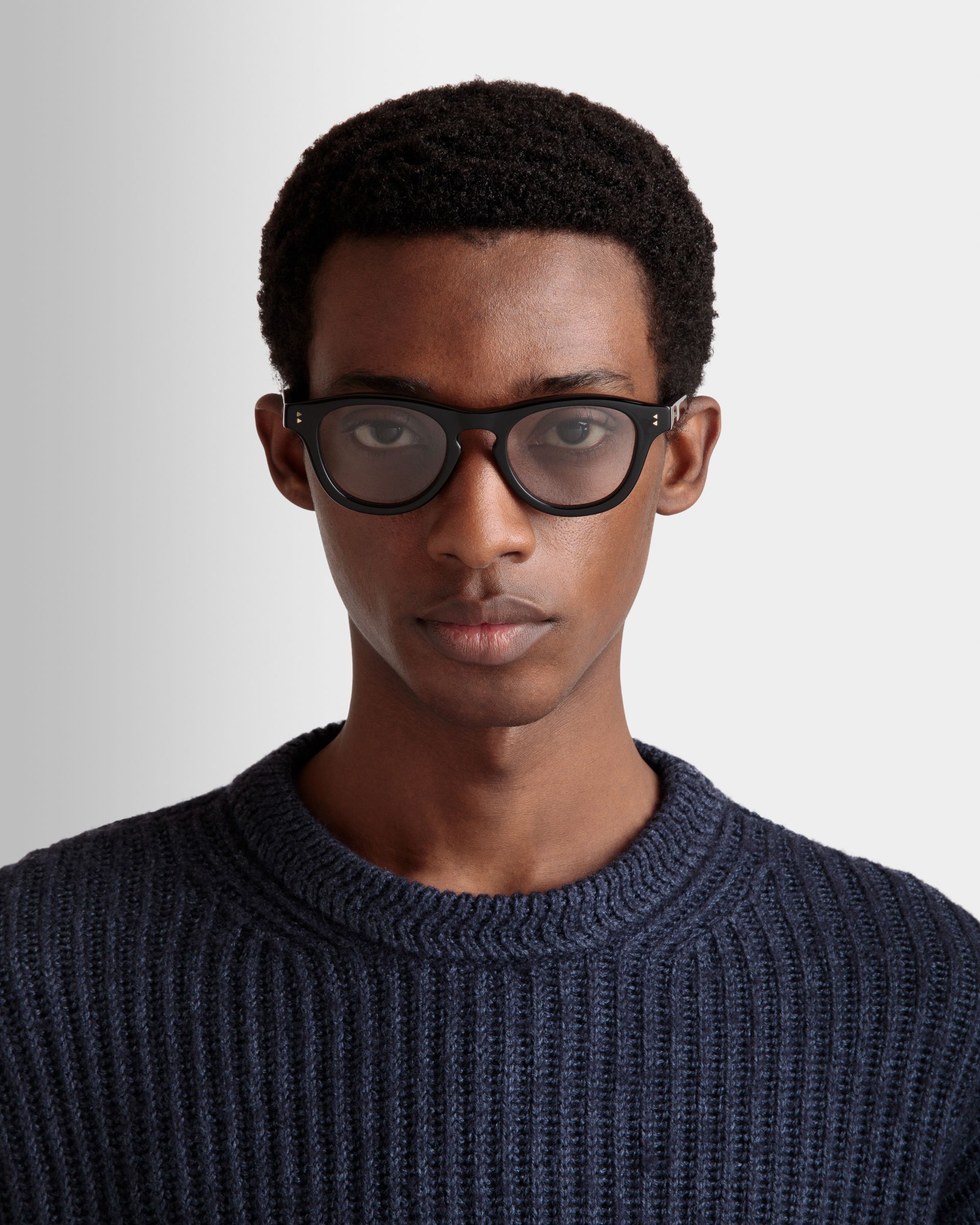 Lunettes De Soleil Dieter En Acétate Noir - Other - Bally - 02