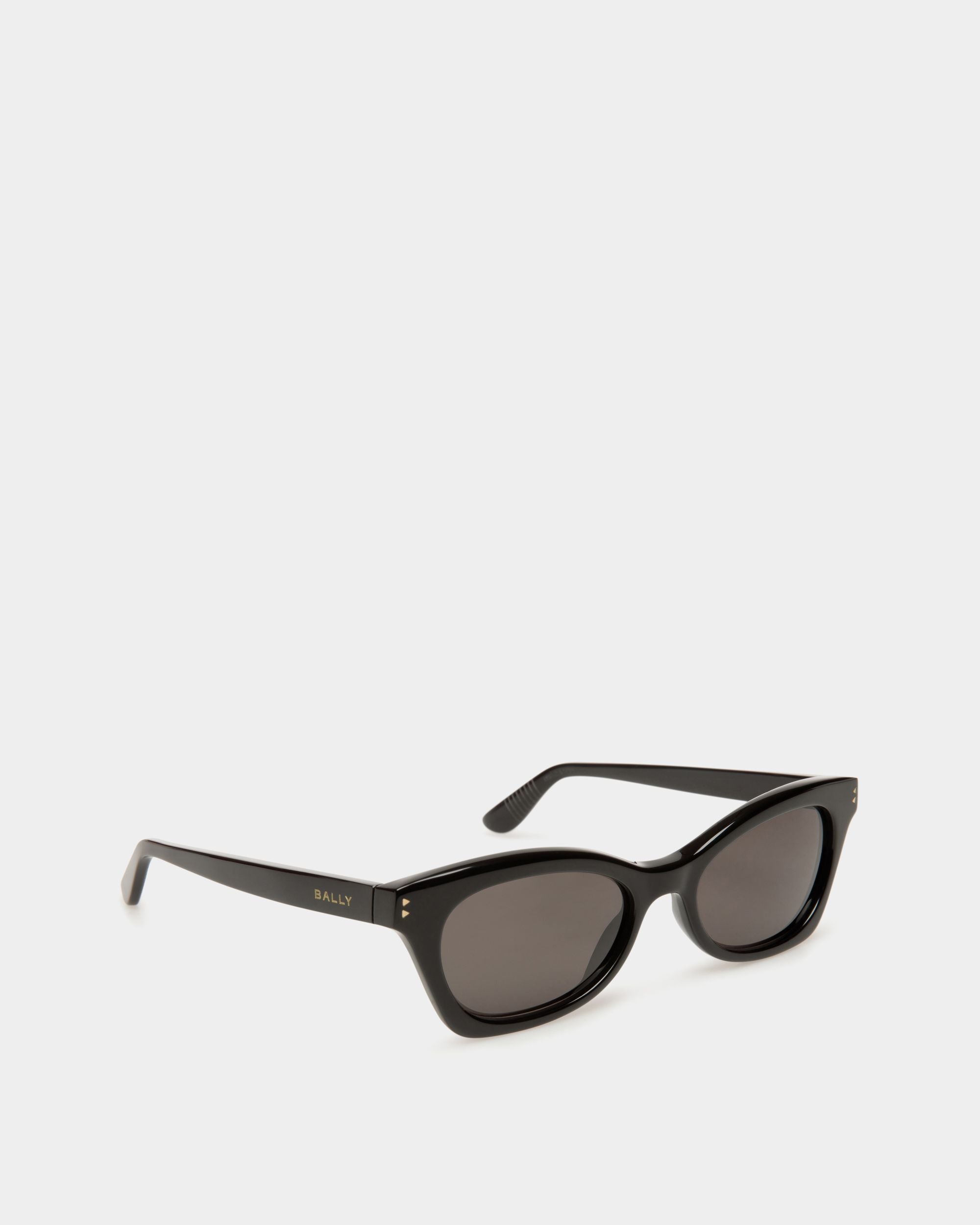 Lunettes De Soleil Sue En Acétate Noir - Femme - Bally - 03