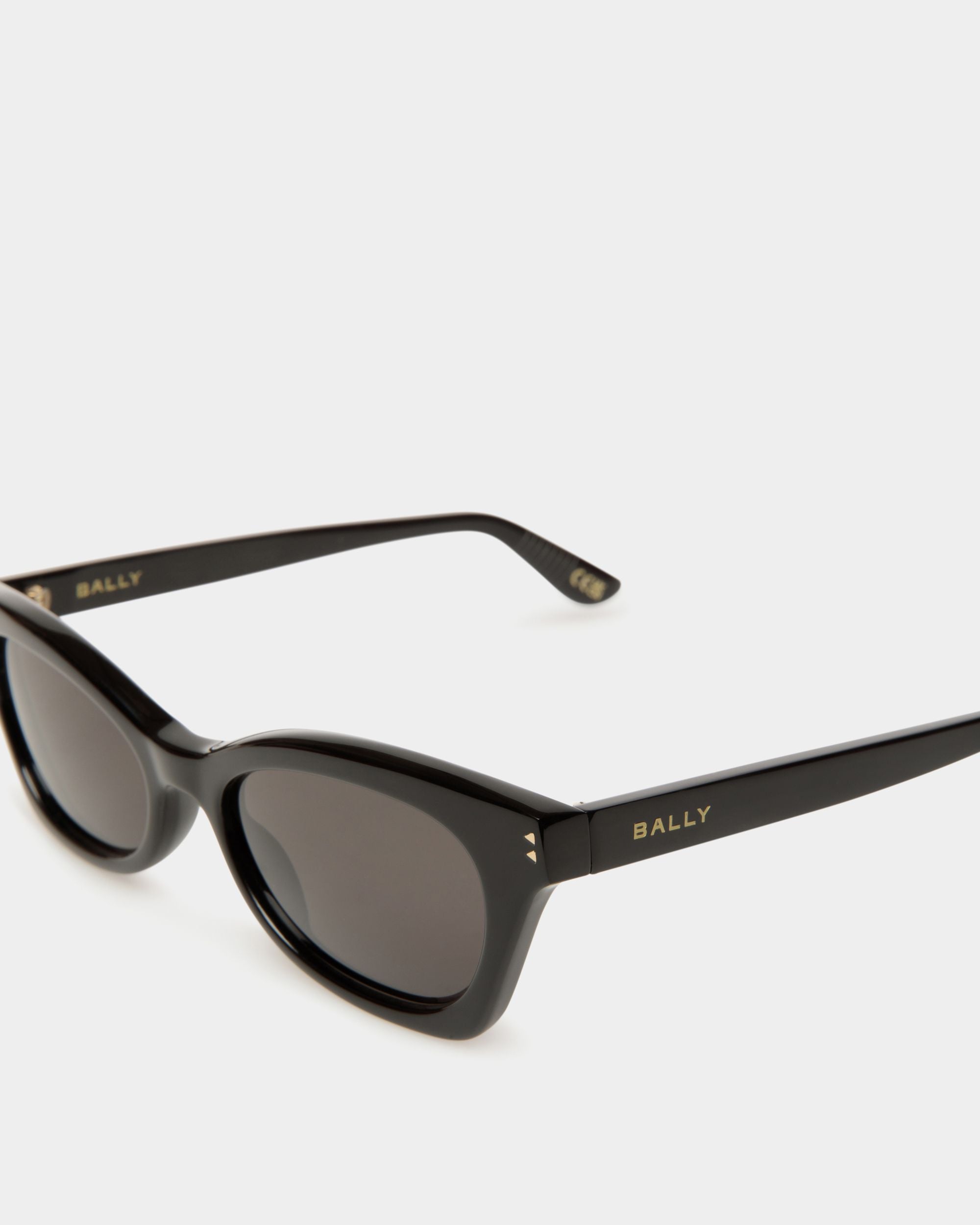 Lunettes De Soleil Sue En Acétate Noir - Femme - Bally - 04