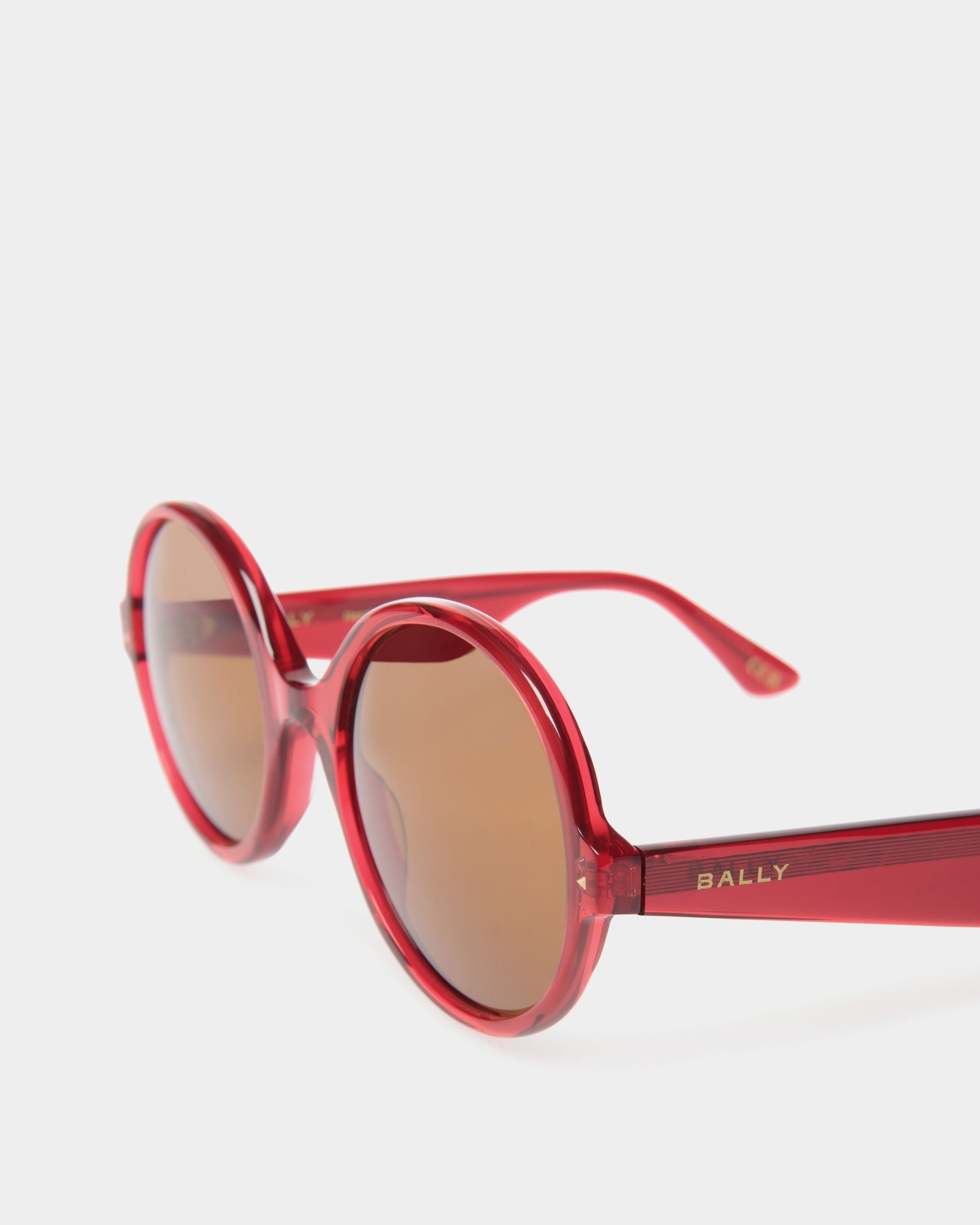 Lunette de soleil rouge femme best sale