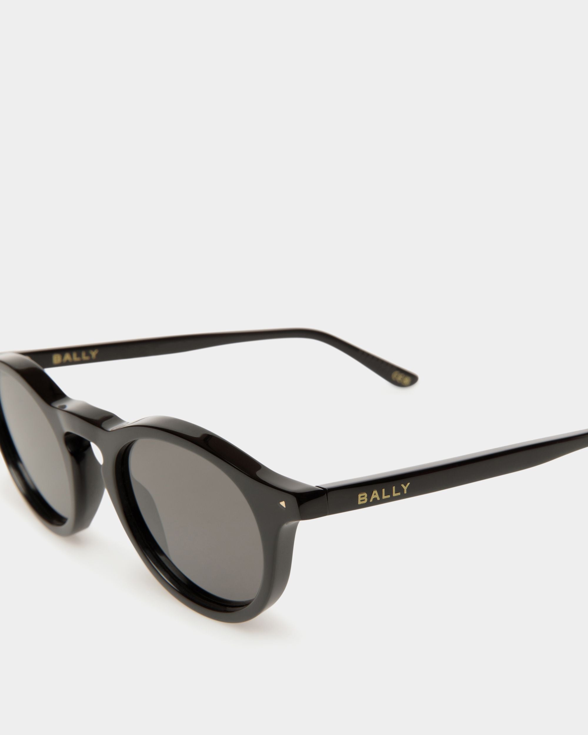 Lunettes De Soleil Hermann En Acétate Noir - Other - Bally - 03