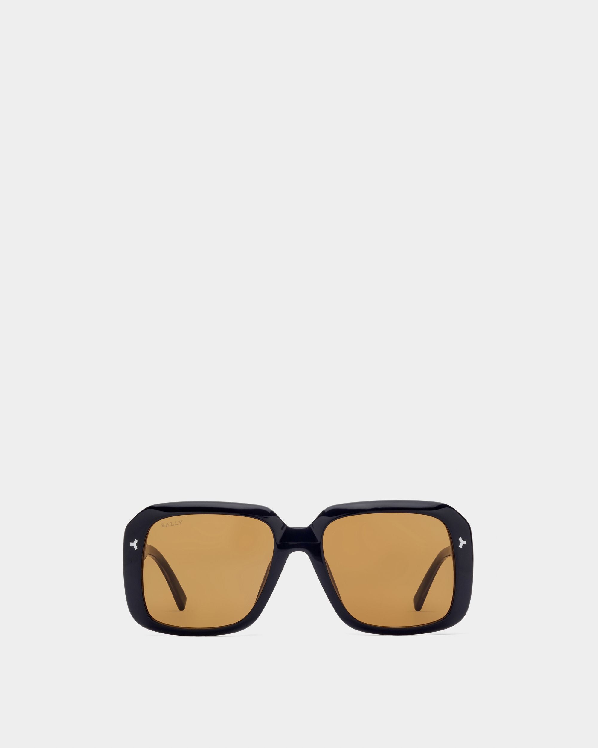 Thun Lunettes De Soleil En Acétate Noir Brillant - Homme - Bally - 01