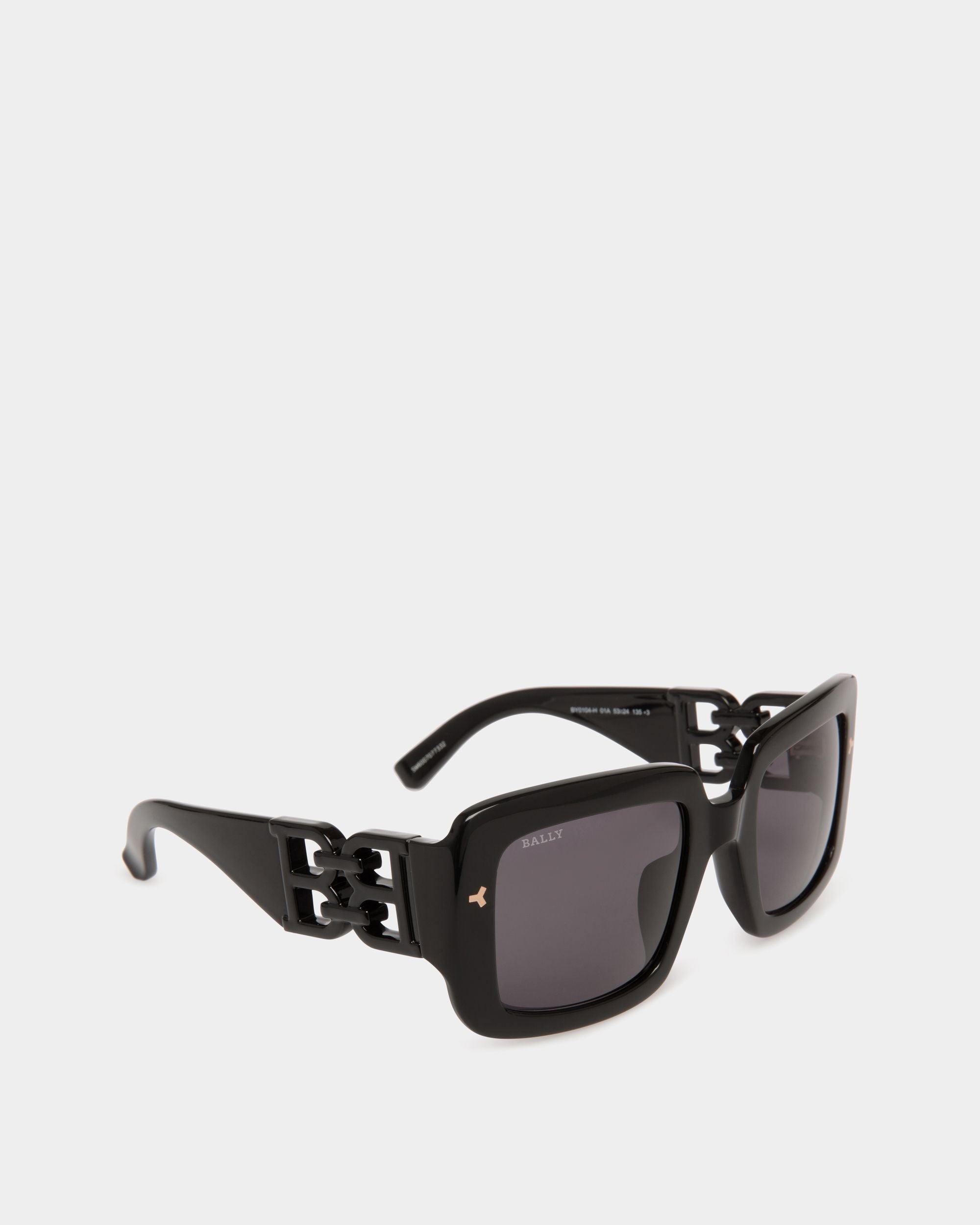 Lunettes De Soleil Filiana Noires Et Verres Fumés - Femme - Bally - 02