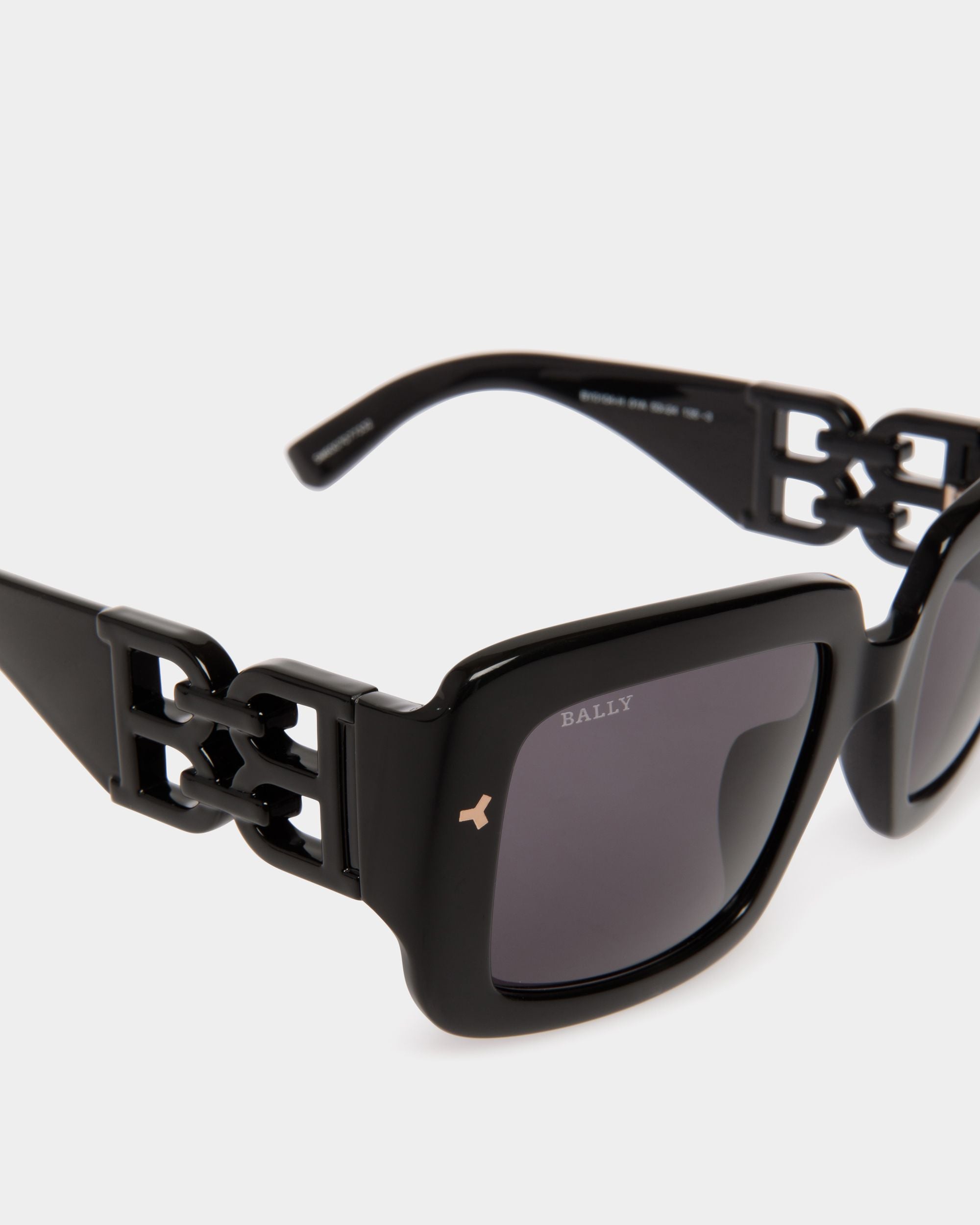 Lunettes De Soleil Filiana Noires Et Verres Fumés - Femme - Bally - 03