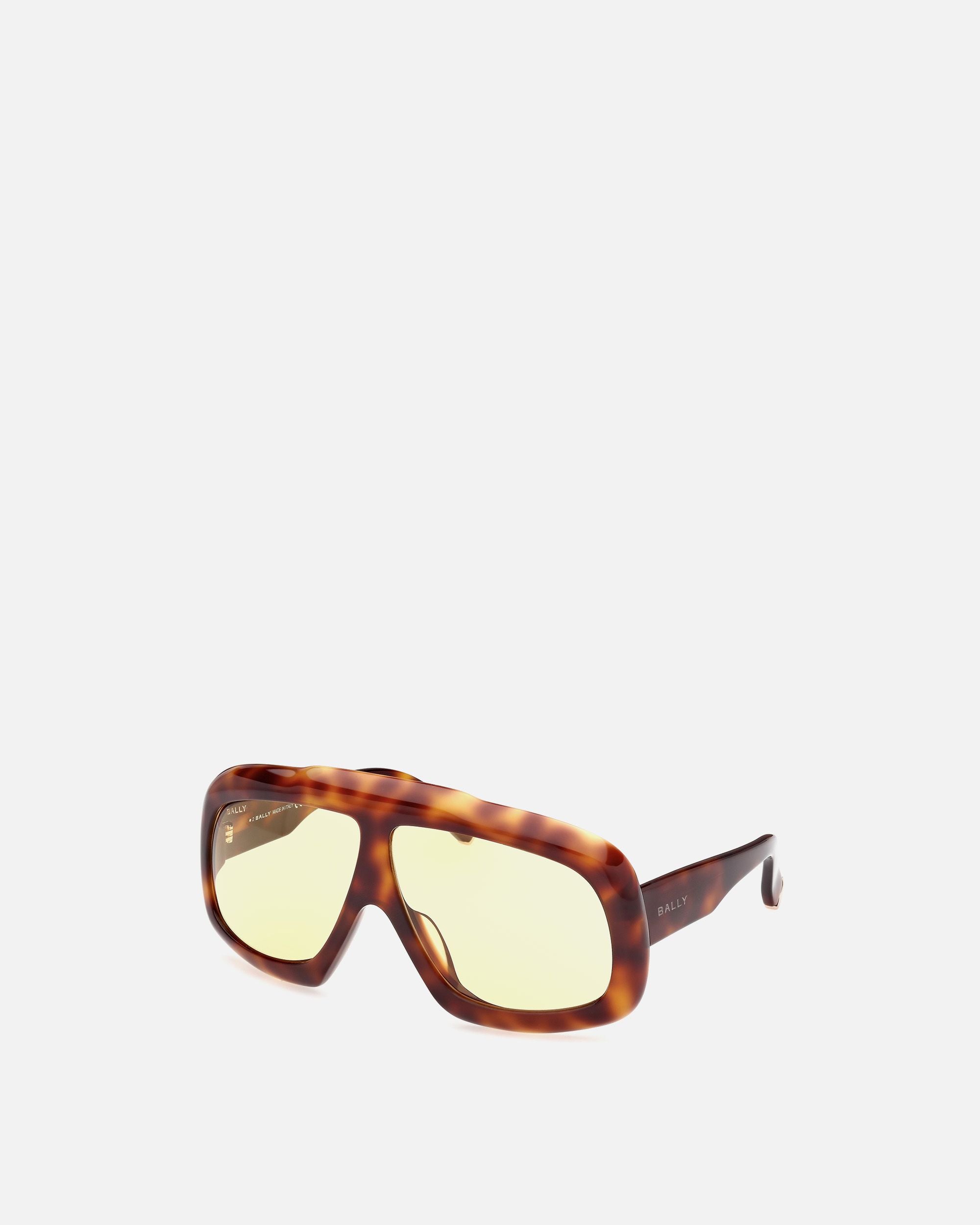 Eyger Acetate Sunglasses in Havana and Yellow - Other - Bally - 03