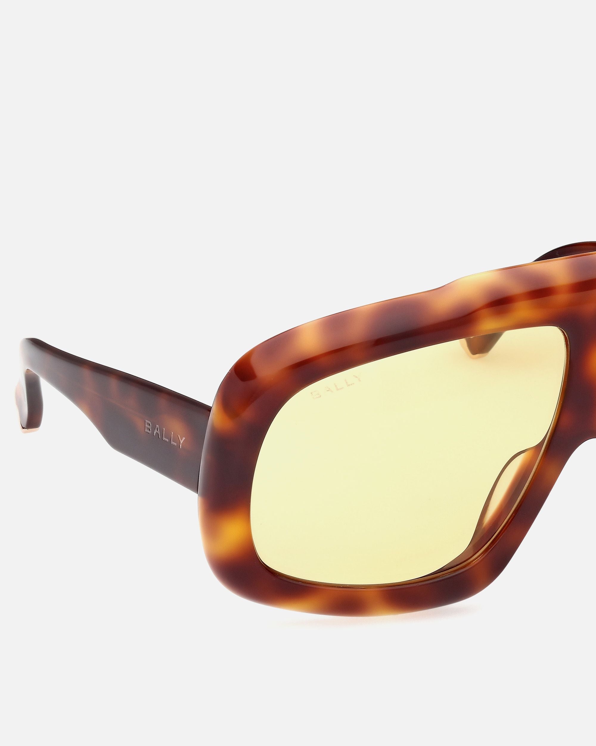 Eyger Acetate Sunglasses in Havana and Yellow - Other - Bally - 04