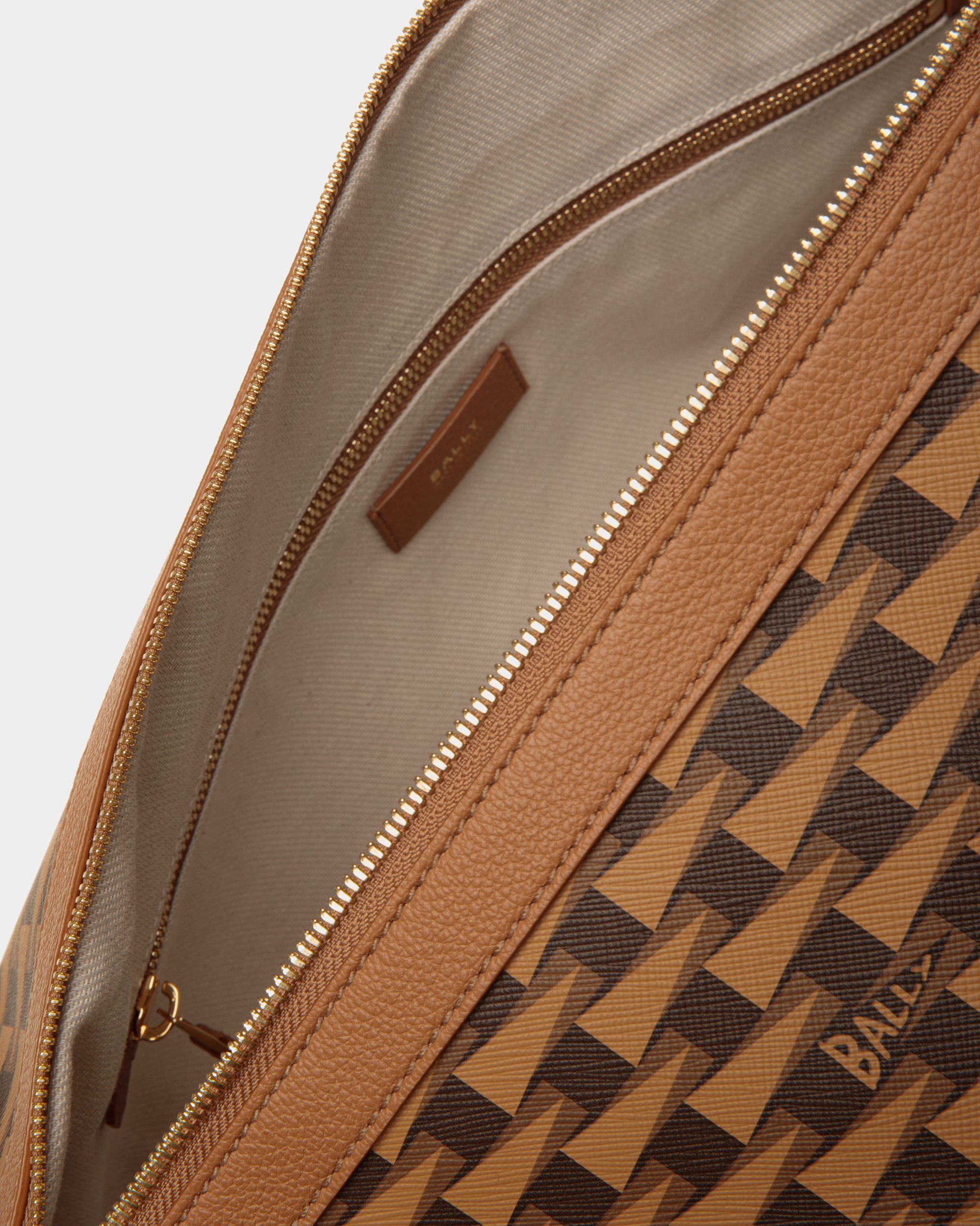 Grand Sac De Sport En TPU Marron - Homme - Bally - 04