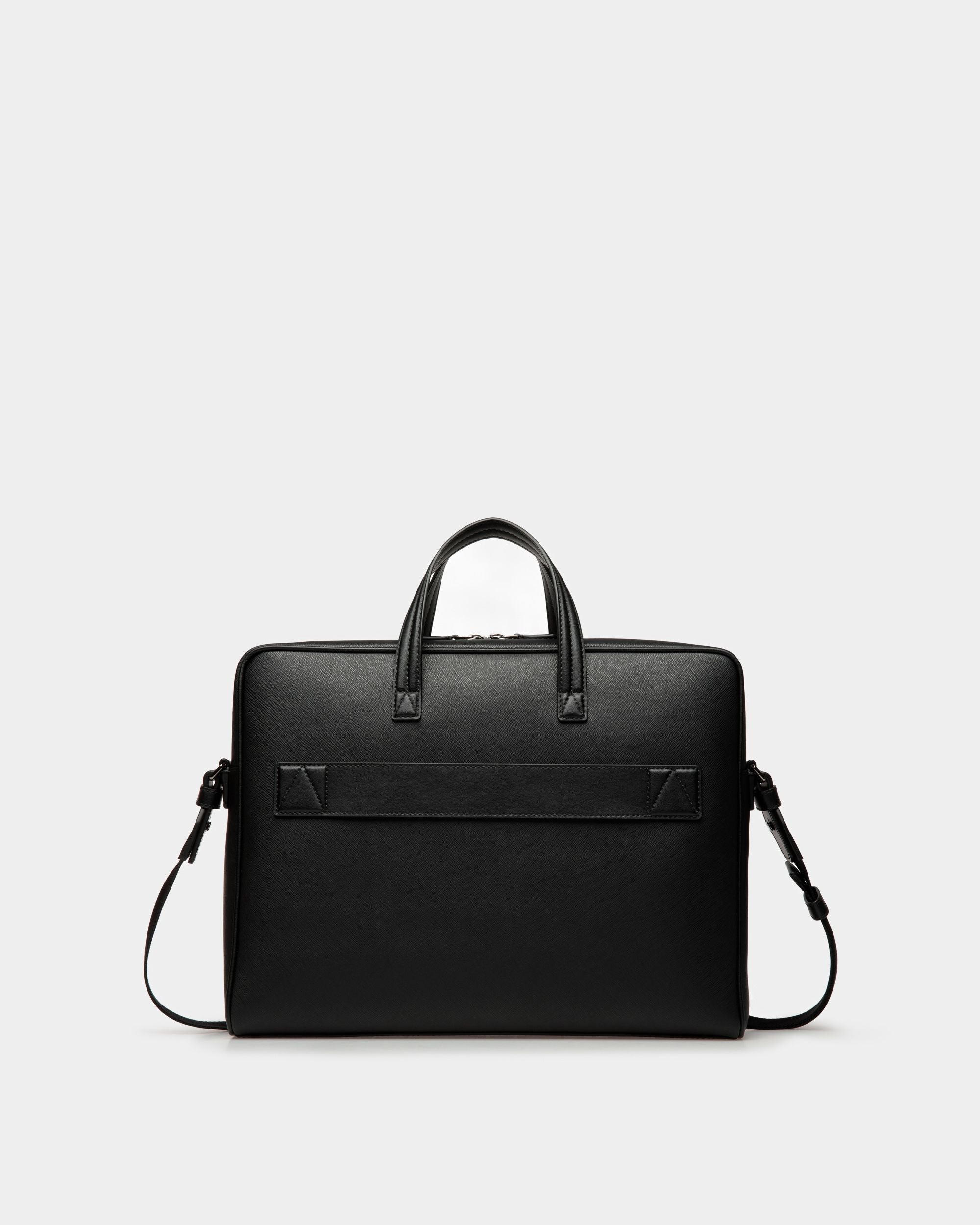 Mikes Sac Professionnel En Cuir Noir - Homme - Bally - 02