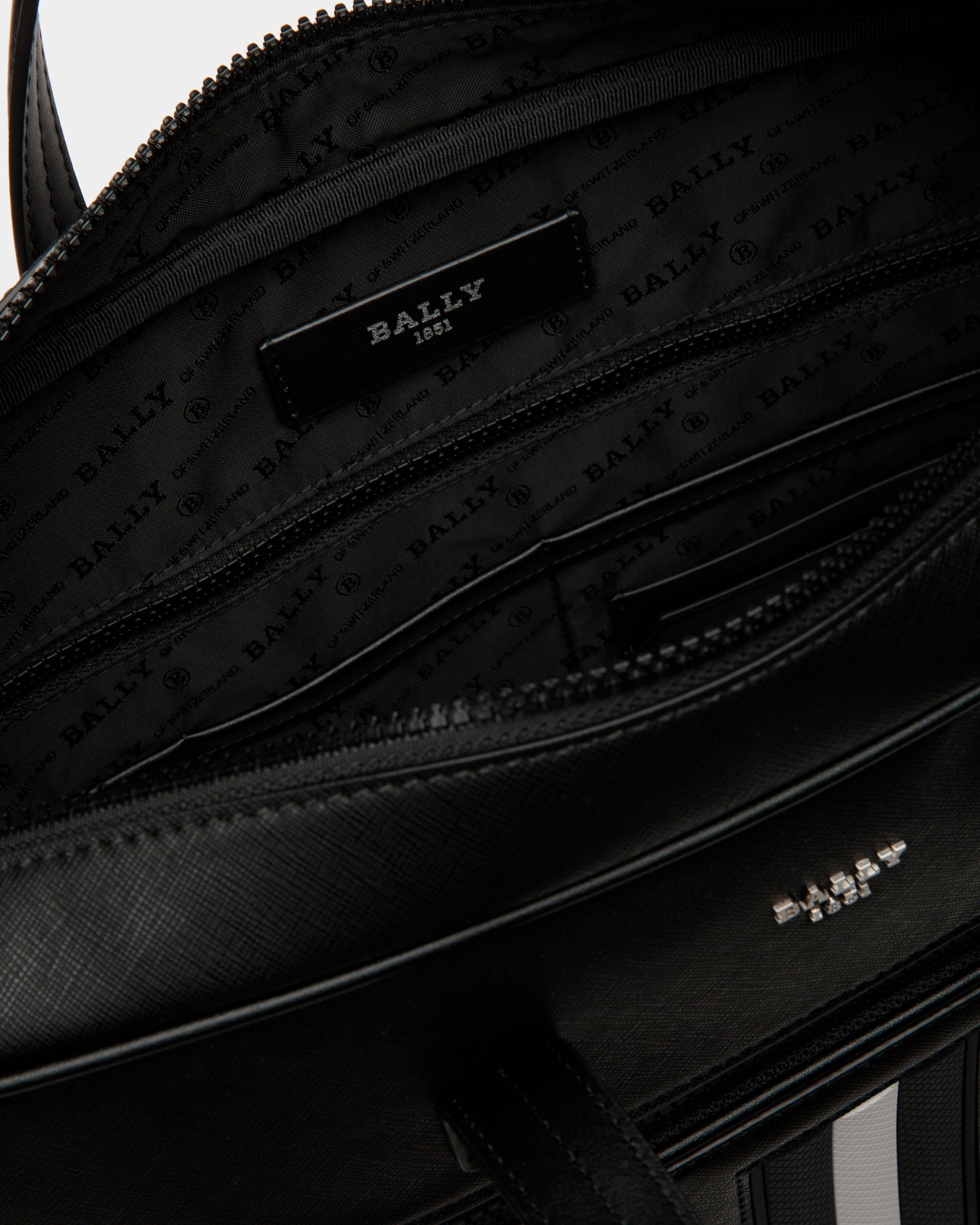 Mikes Sac Professionnel En Cuir Noir - Homme - Bally - 04