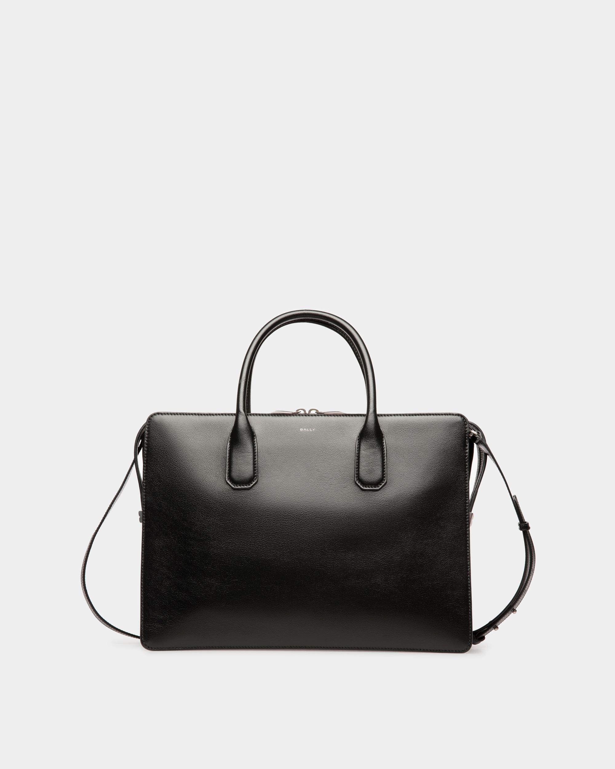 Banque Businesstasche Aus Leder In Schwarz - Herren - Bally - 01