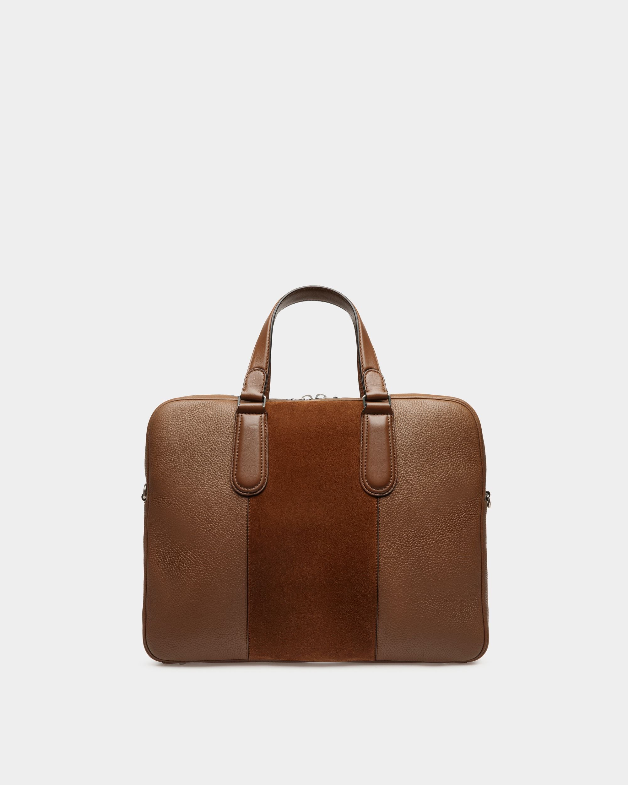Spin Aktentasche Aus Braunem Leder - Herren - Bally - 02
