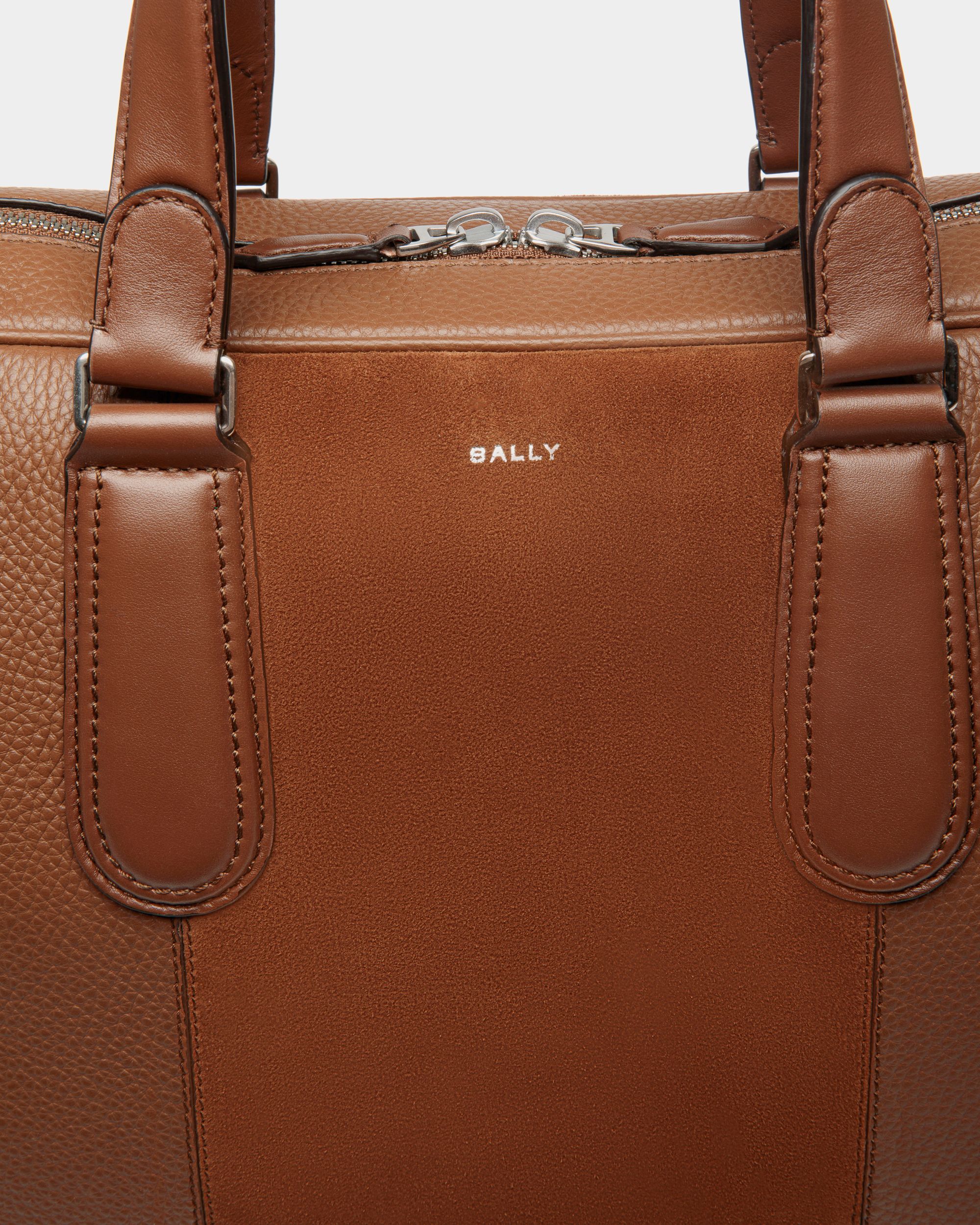 Spin Aktentasche Aus Braunem Leder - Herren - Bally - 05