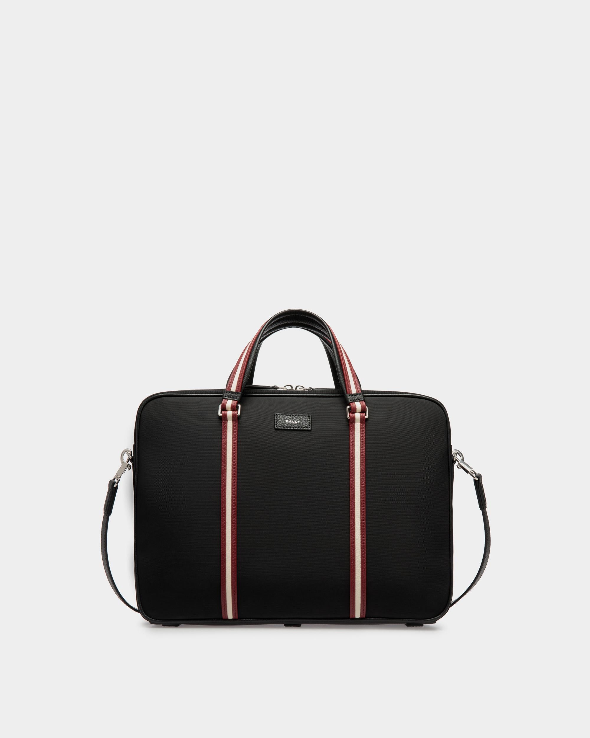 Maletín Code De Nailon En Negro - Hombre - Bally - 01