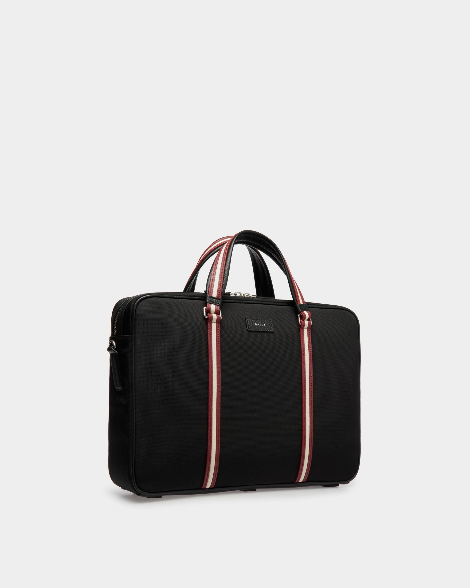 Maletín Code De Nailon En Negro - Hombre - Bally - 03