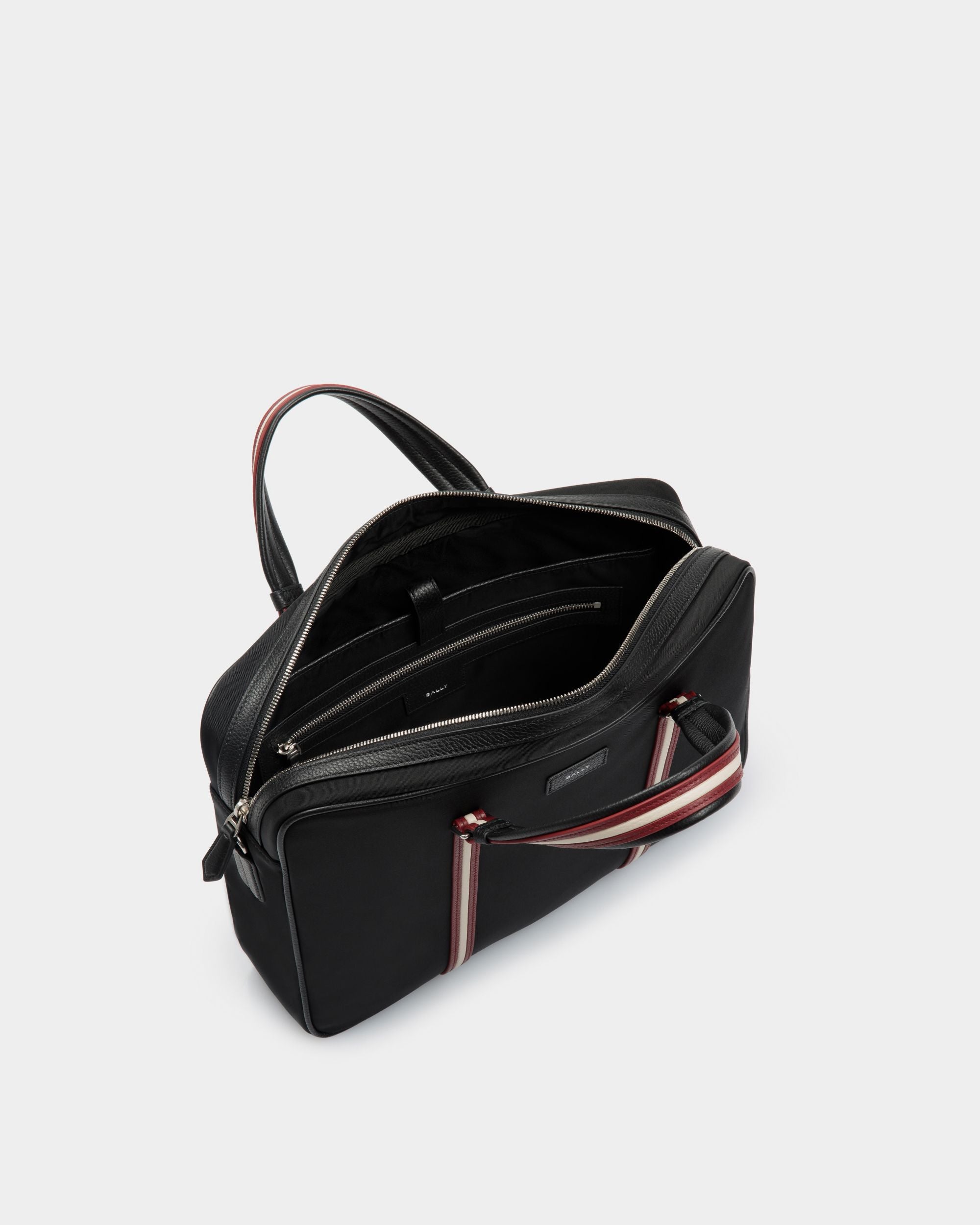 Maletín Code De Nailon En Negro - Hombre - Bally - 04