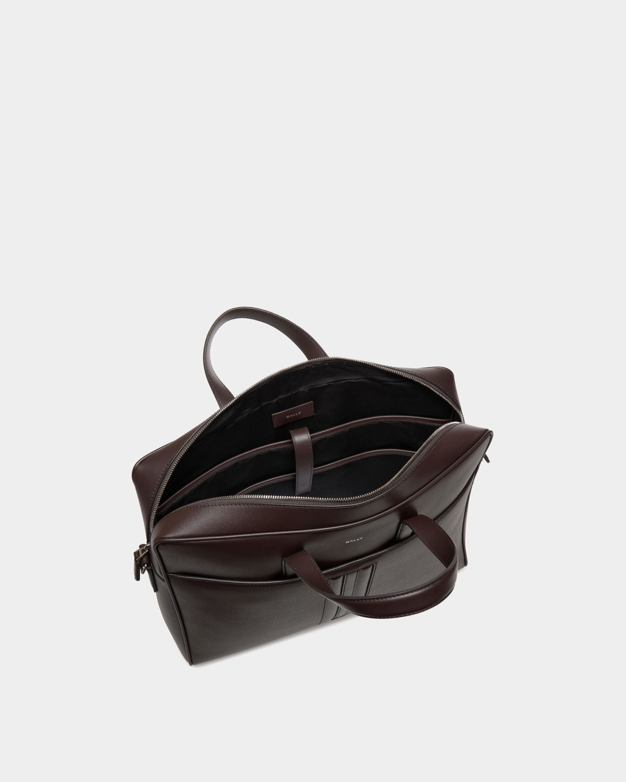 Mythos Aktentasche Aus Recyceltem Leder In Ebenholzschwarz - Herren - Bally - 05