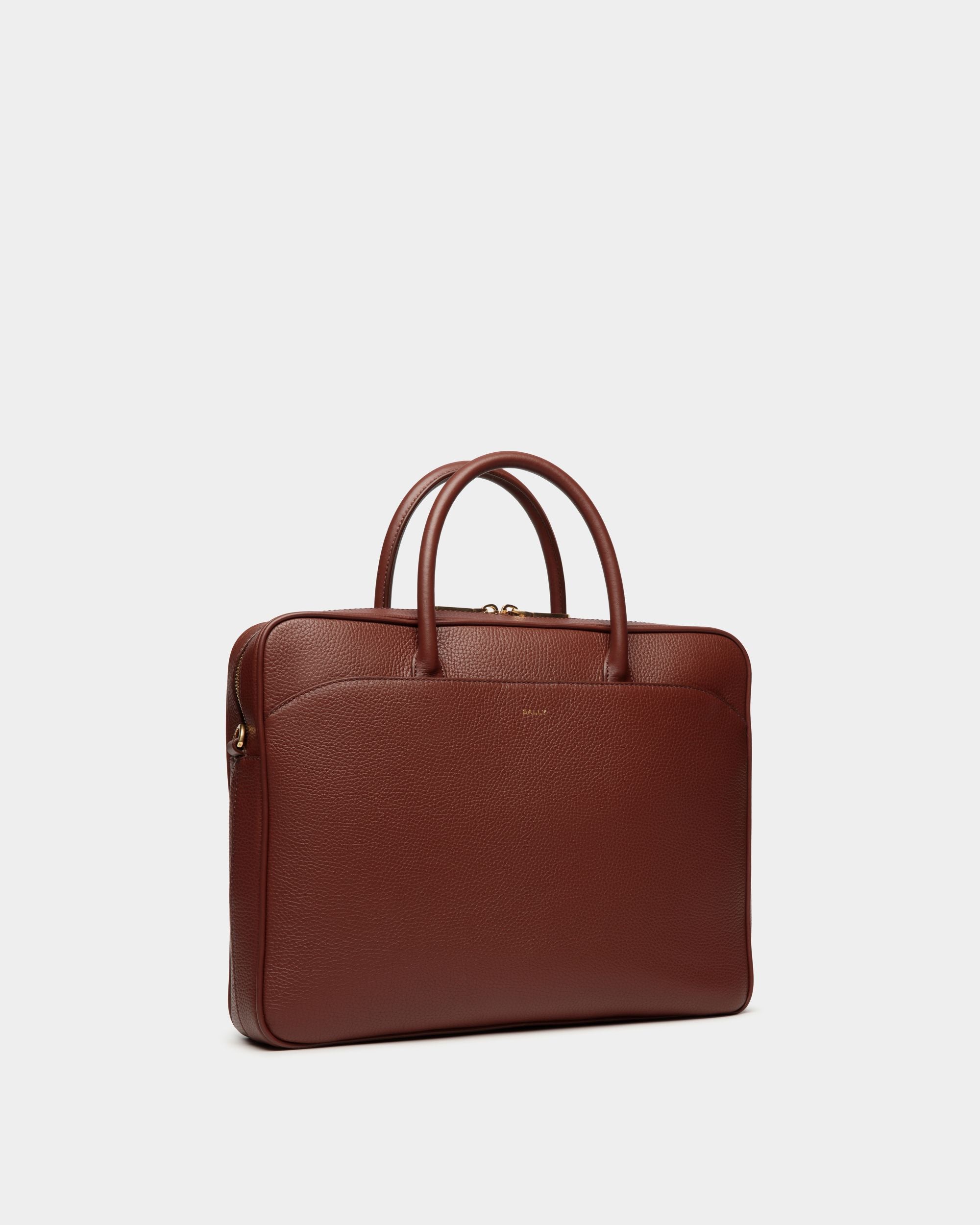 Oeden Aktentasche Aus Braunem Leder - Herren - Bally - 03