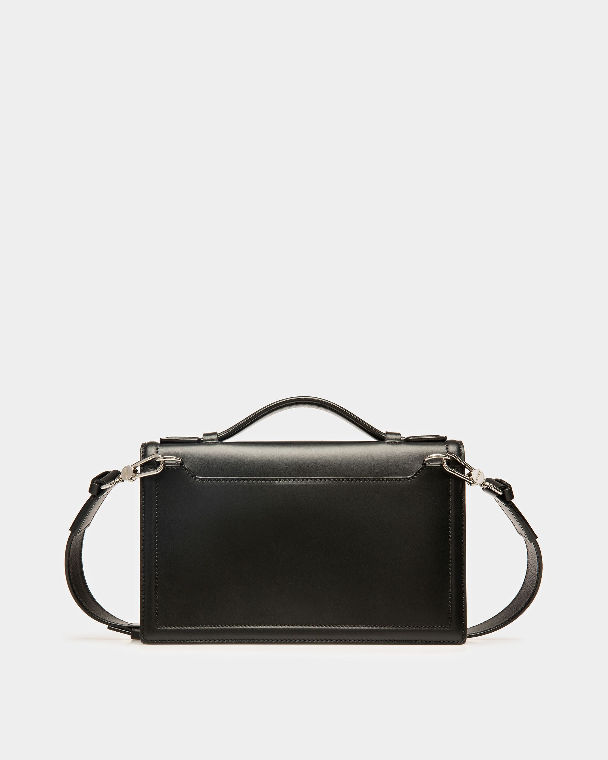 Scrinio Umhängetasche Aus Schwarzem Leder - Herren - Bally - 03