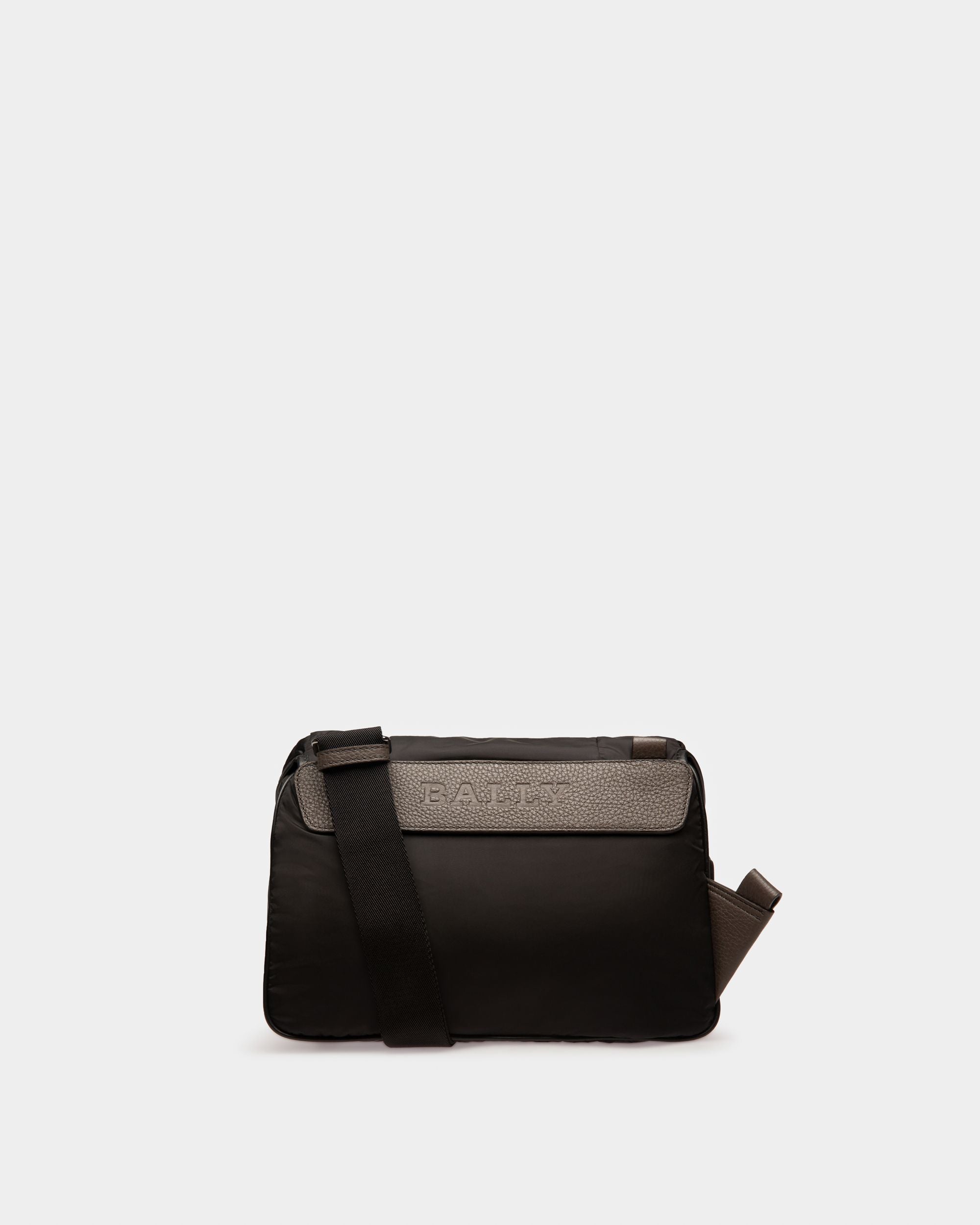 Borissey Sac Messager En Nylon Recyclé Noir - Homme - Bally - 03