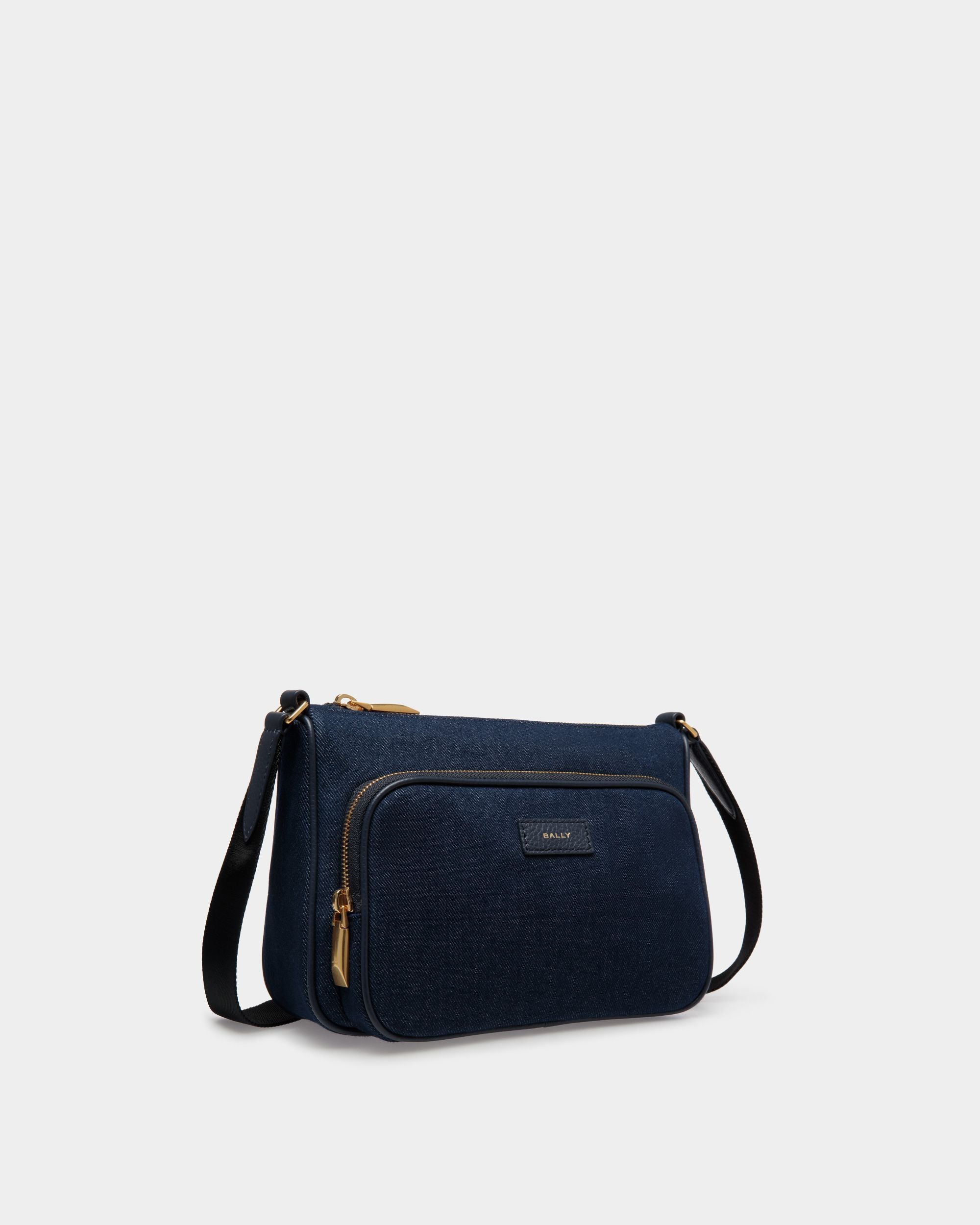 Sac À Bandoulière Bar En Toile Et Cuir - Homme - Bally - 03