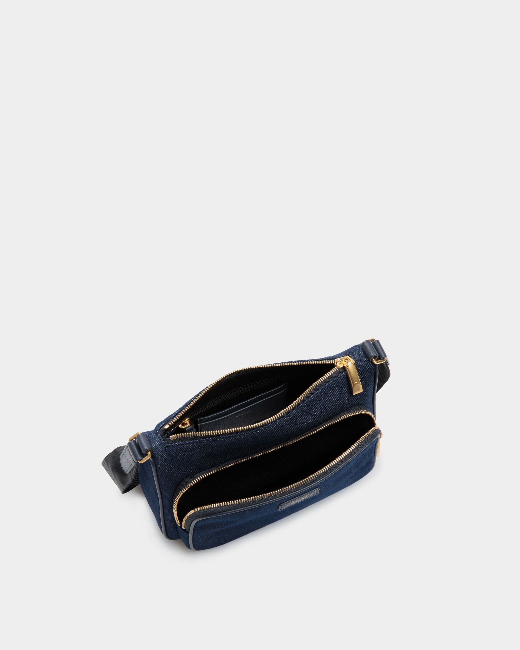 Sac À Bandoulière Bar En Toile Et Cuir - Homme - Bally - 04