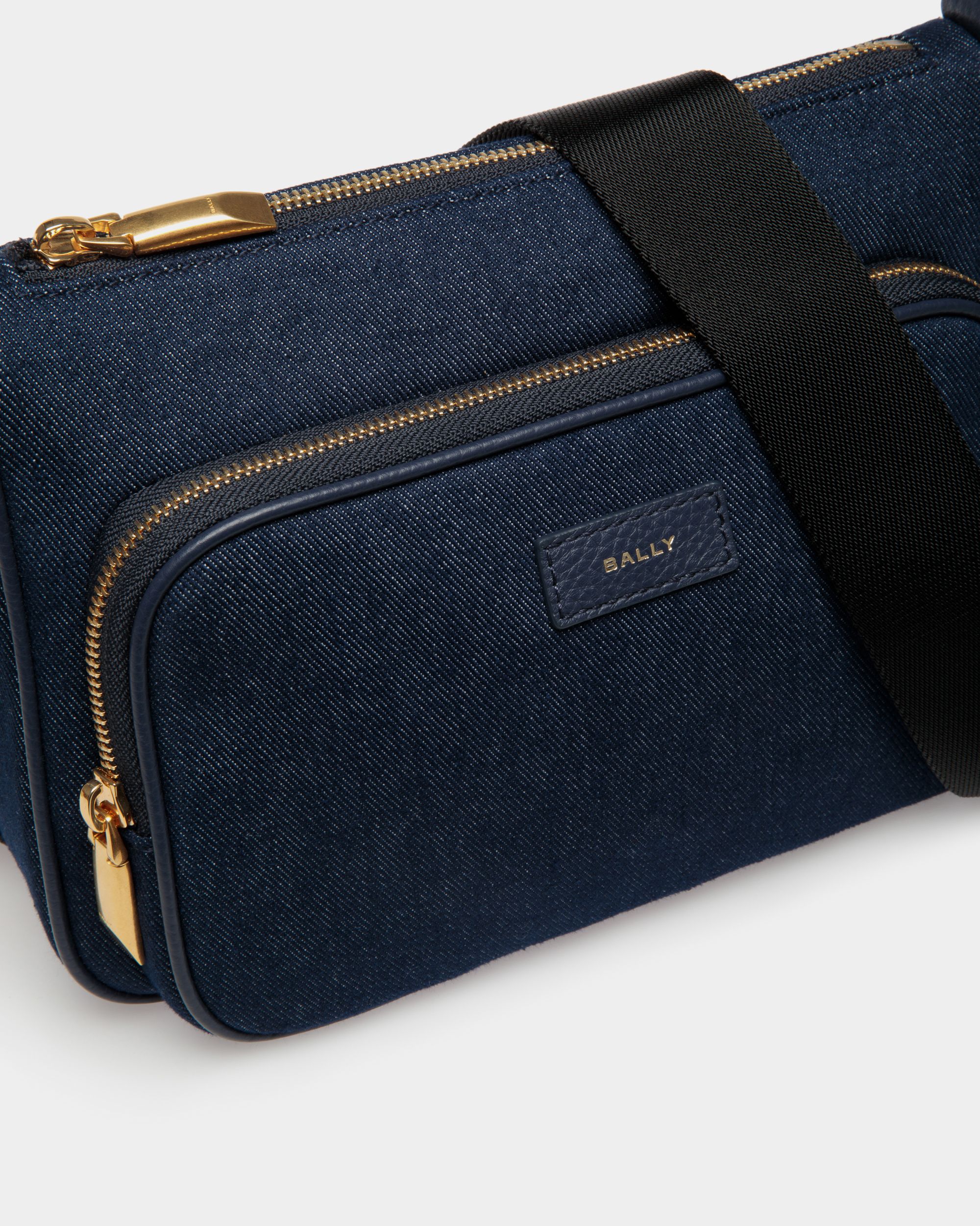Sac À Bandoulière Bar En Toile Et Cuir - Homme - Bally - 05