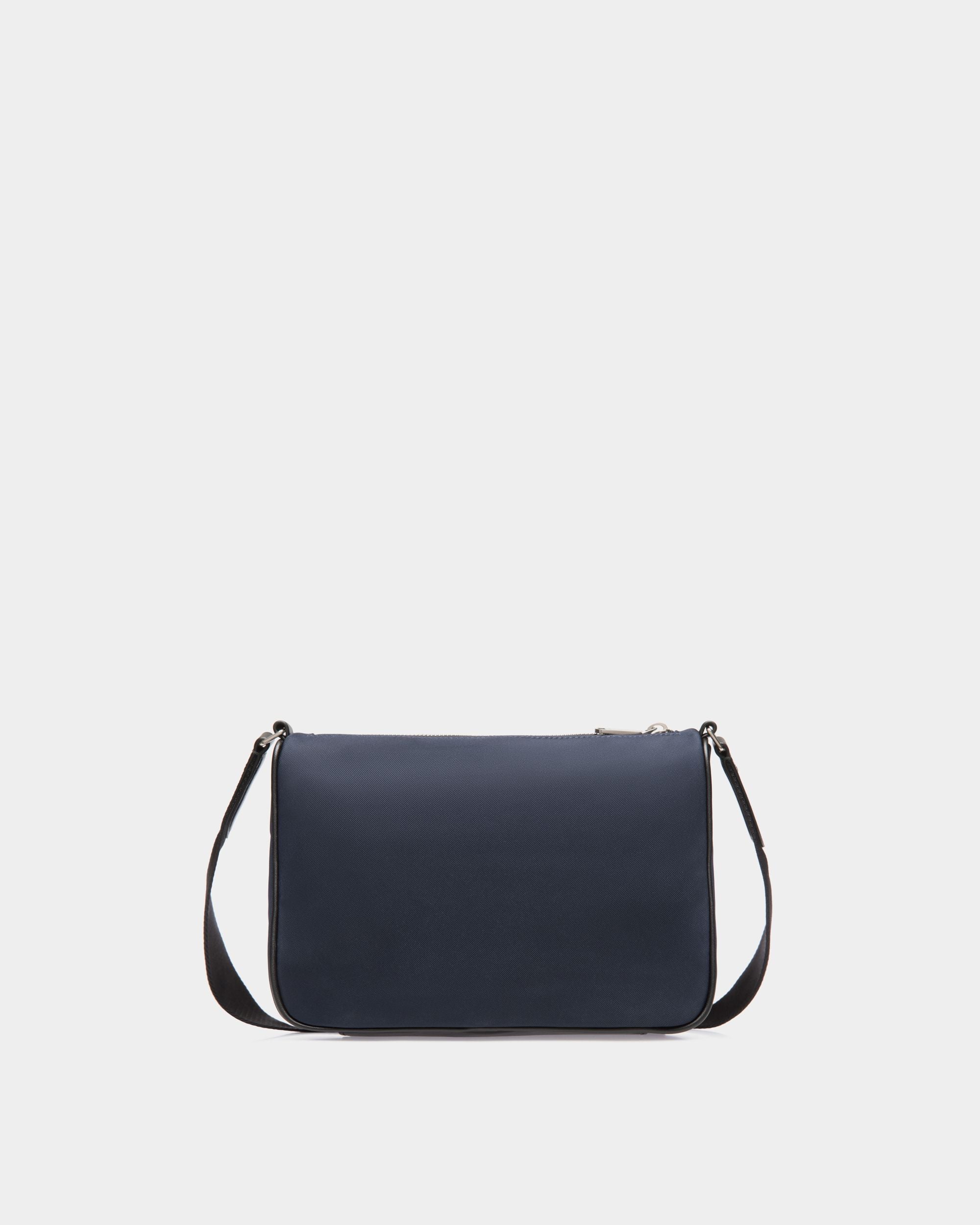 Bar Crossbody In Blue Nylon - Herren - Bally - 02