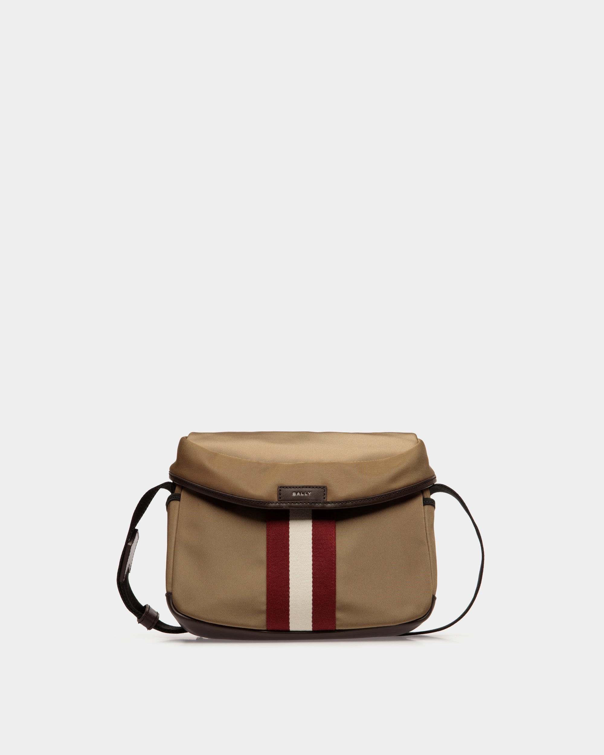 Code Umhängetasche Aus Nylon In Camel - Herren - Bally - 01