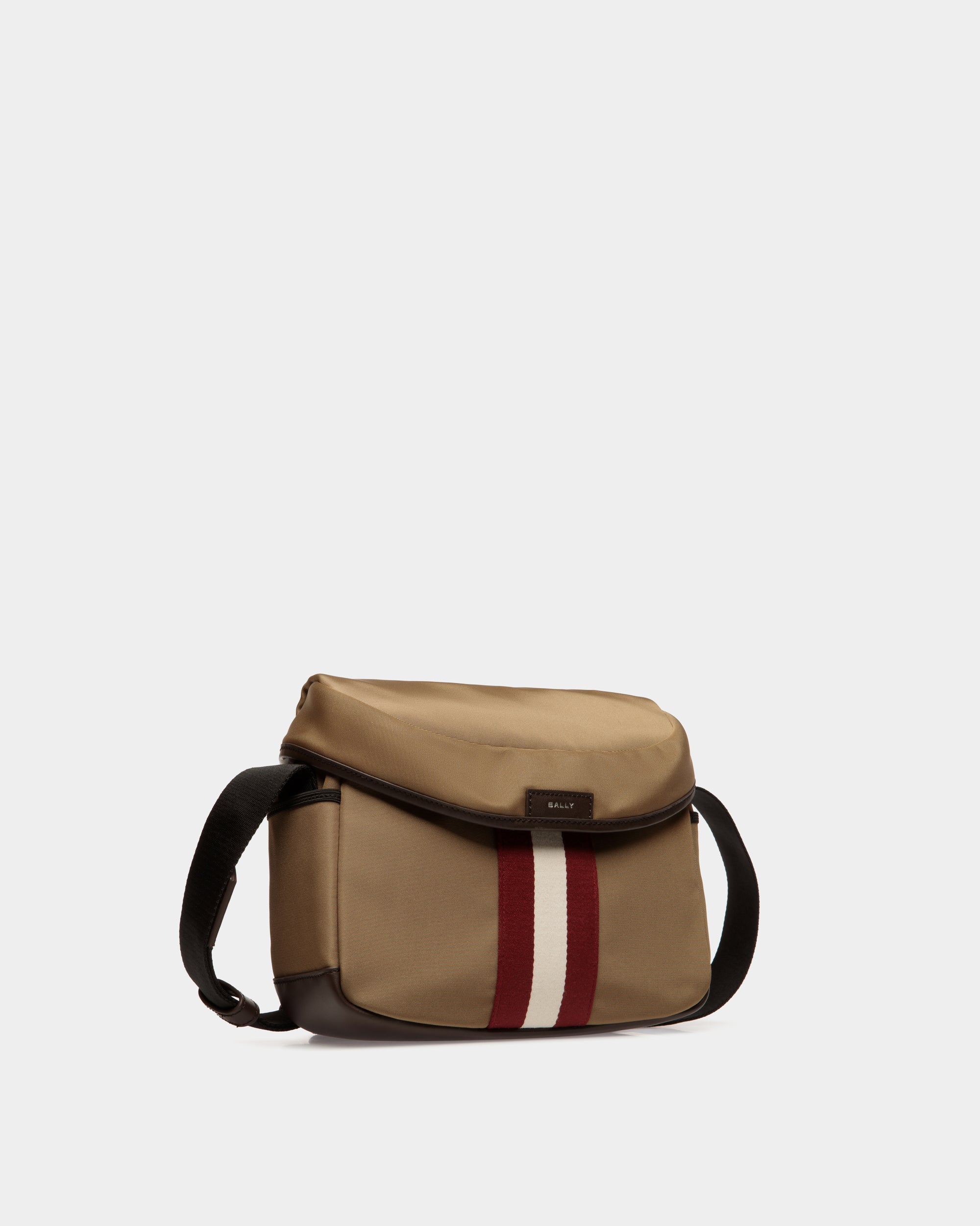 Code Umhängetasche Aus Nylon In Camel - Herren - Bally - 04