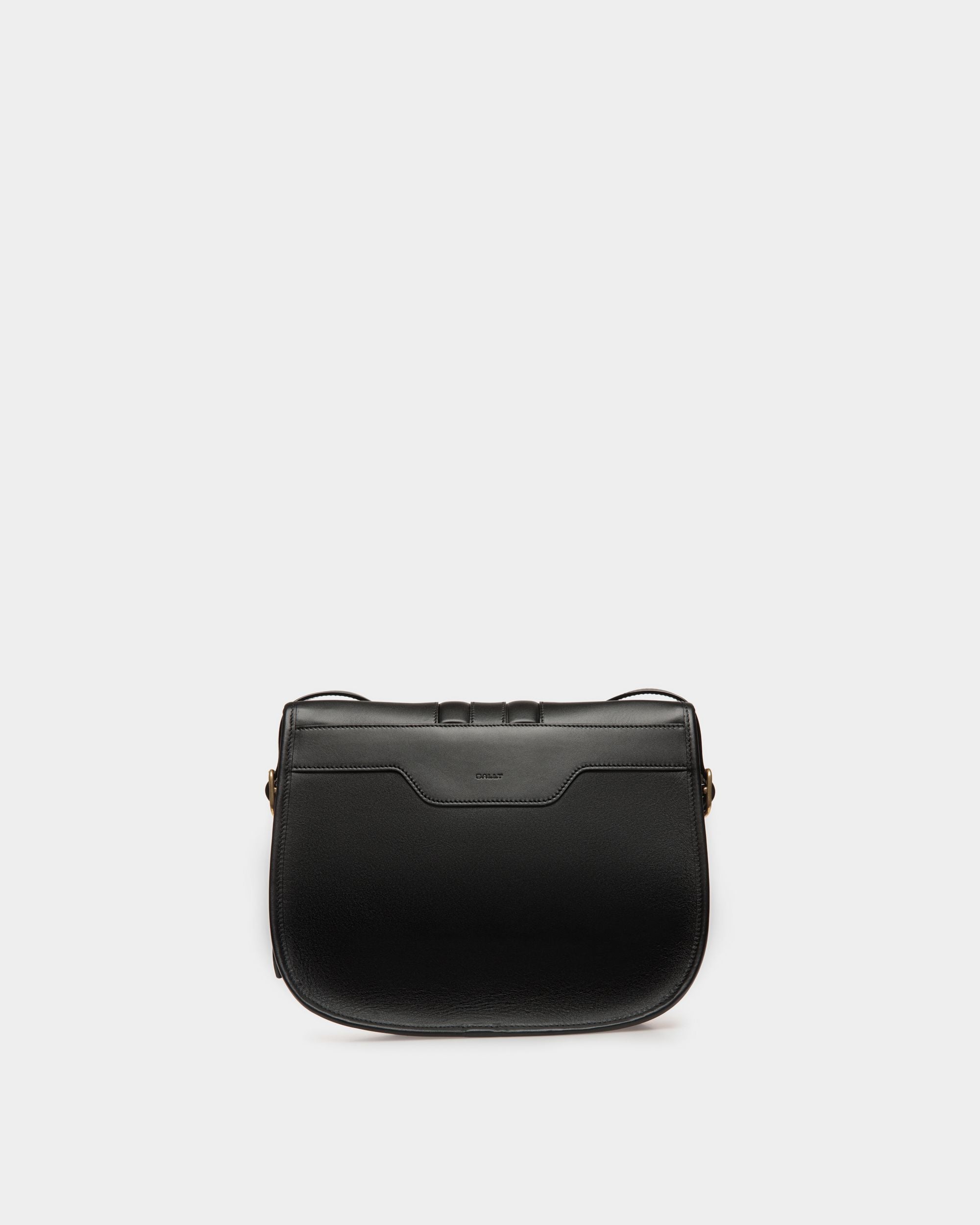 Sac À Bandoulière Beckett En Cuir Noir - Homme - Bally - 03