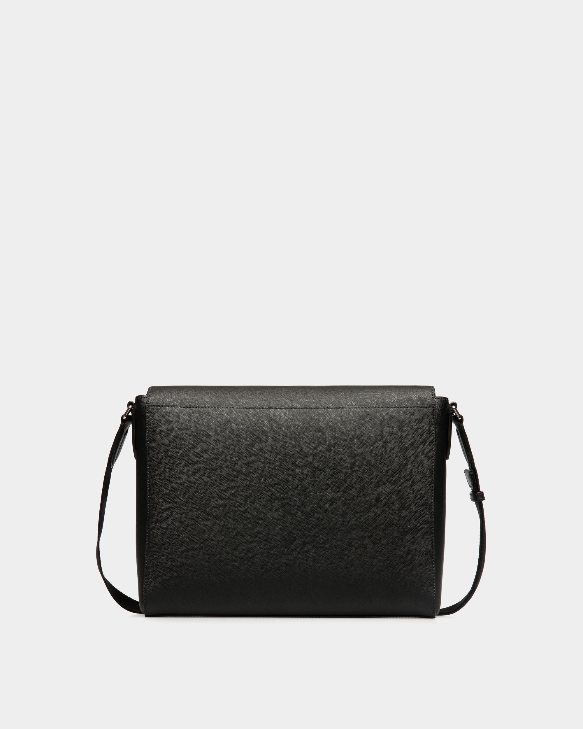 Messenger Bag In Black Bovine Split - Herren - Bally - 02