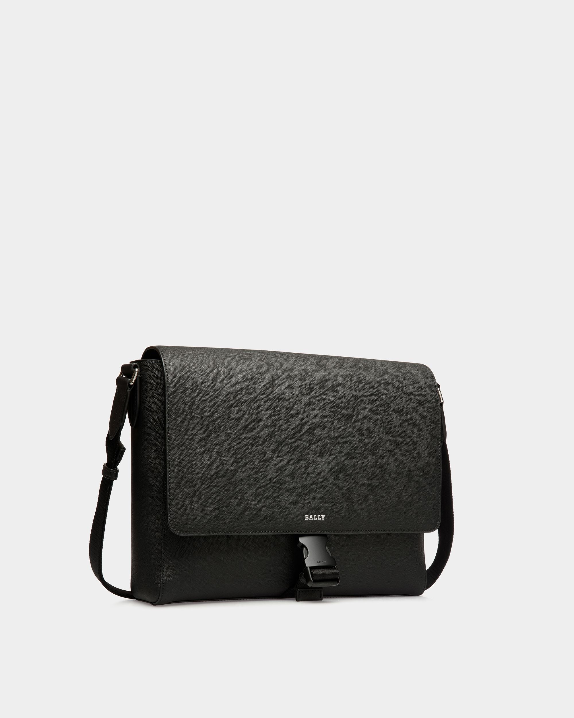 Messenger Bag In Black Bovine Split - Herren - Bally - 03