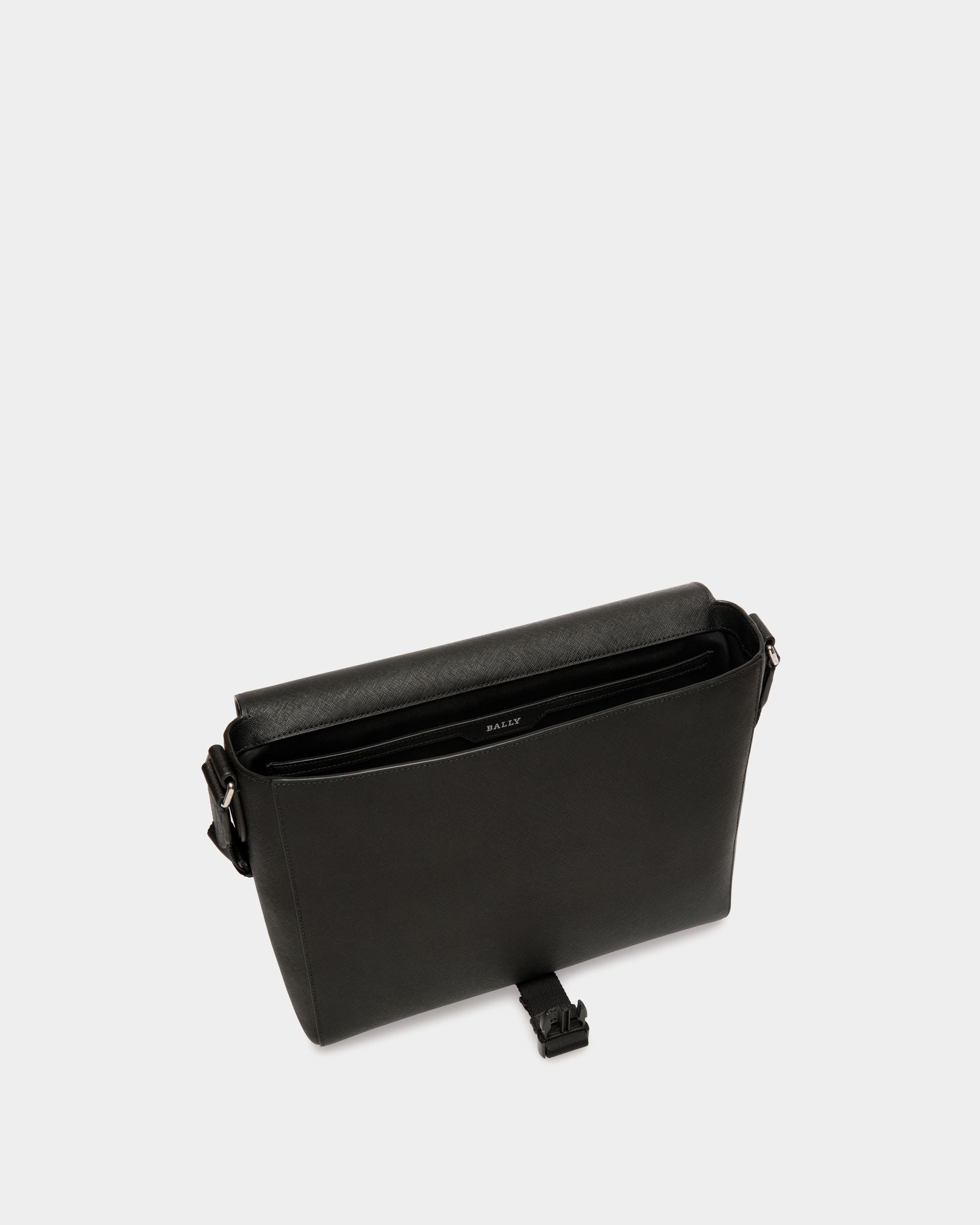 Messenger Bag In Black Bovine Split - Herren - Bally - 04