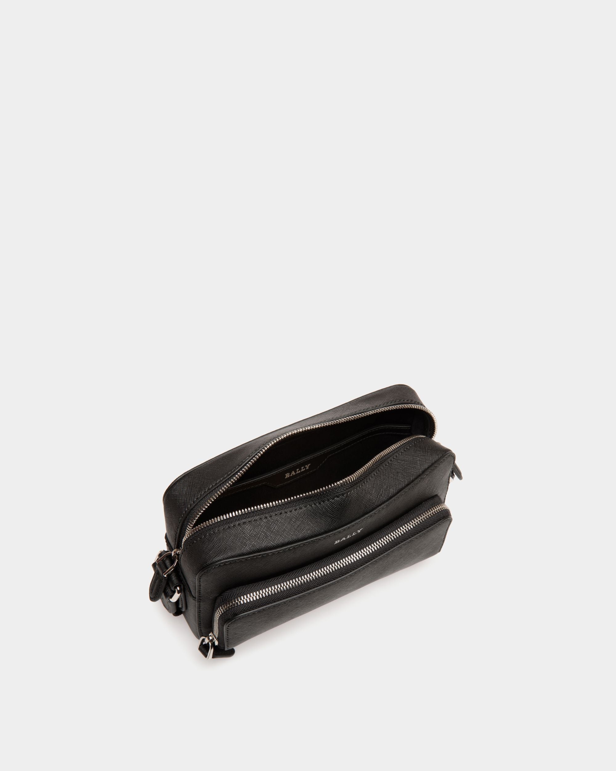 Cross Body In Black Bovine Split - Herren - Bally - 04