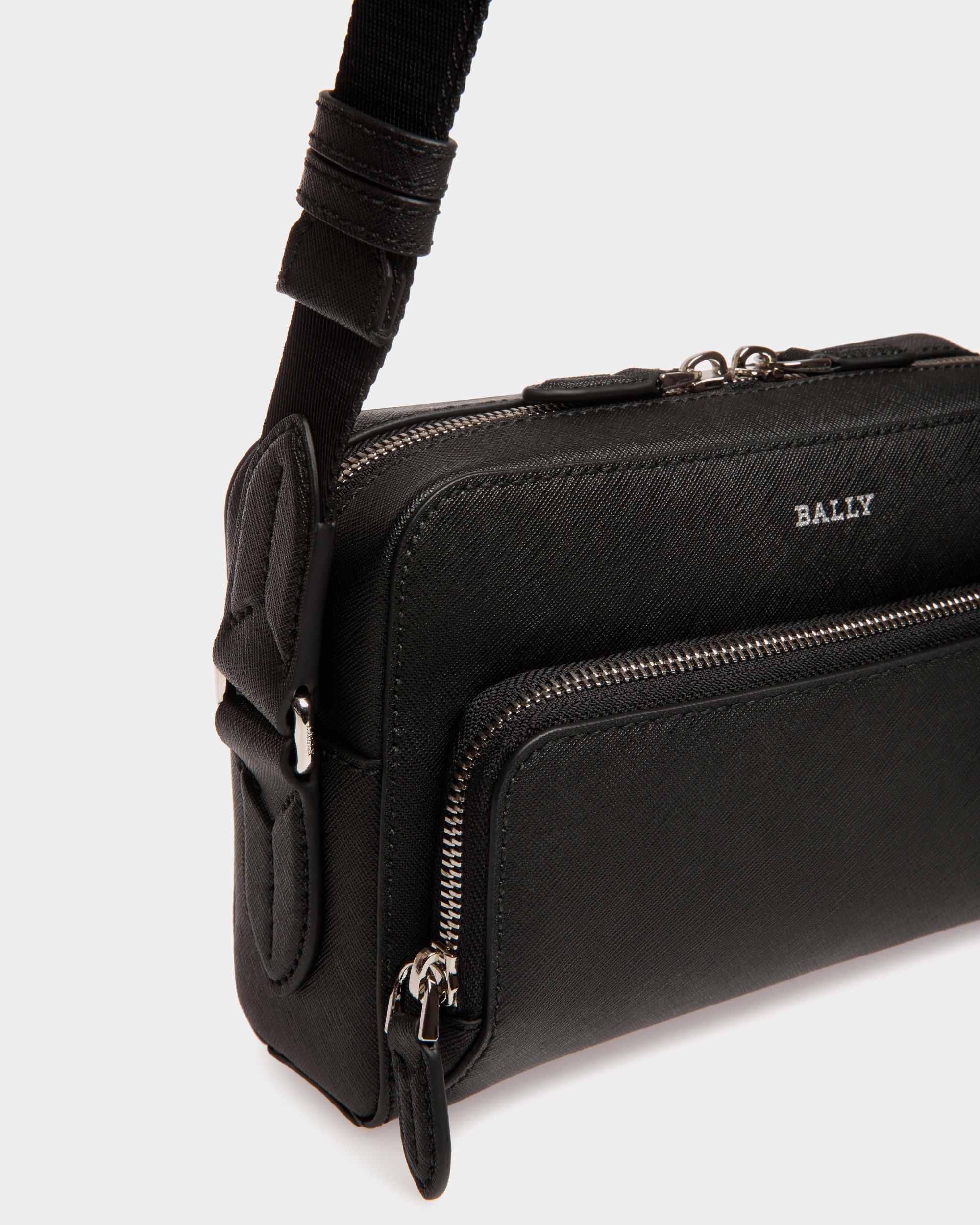 Cross Body In Black Bovine Split - Herren - Bally - 05