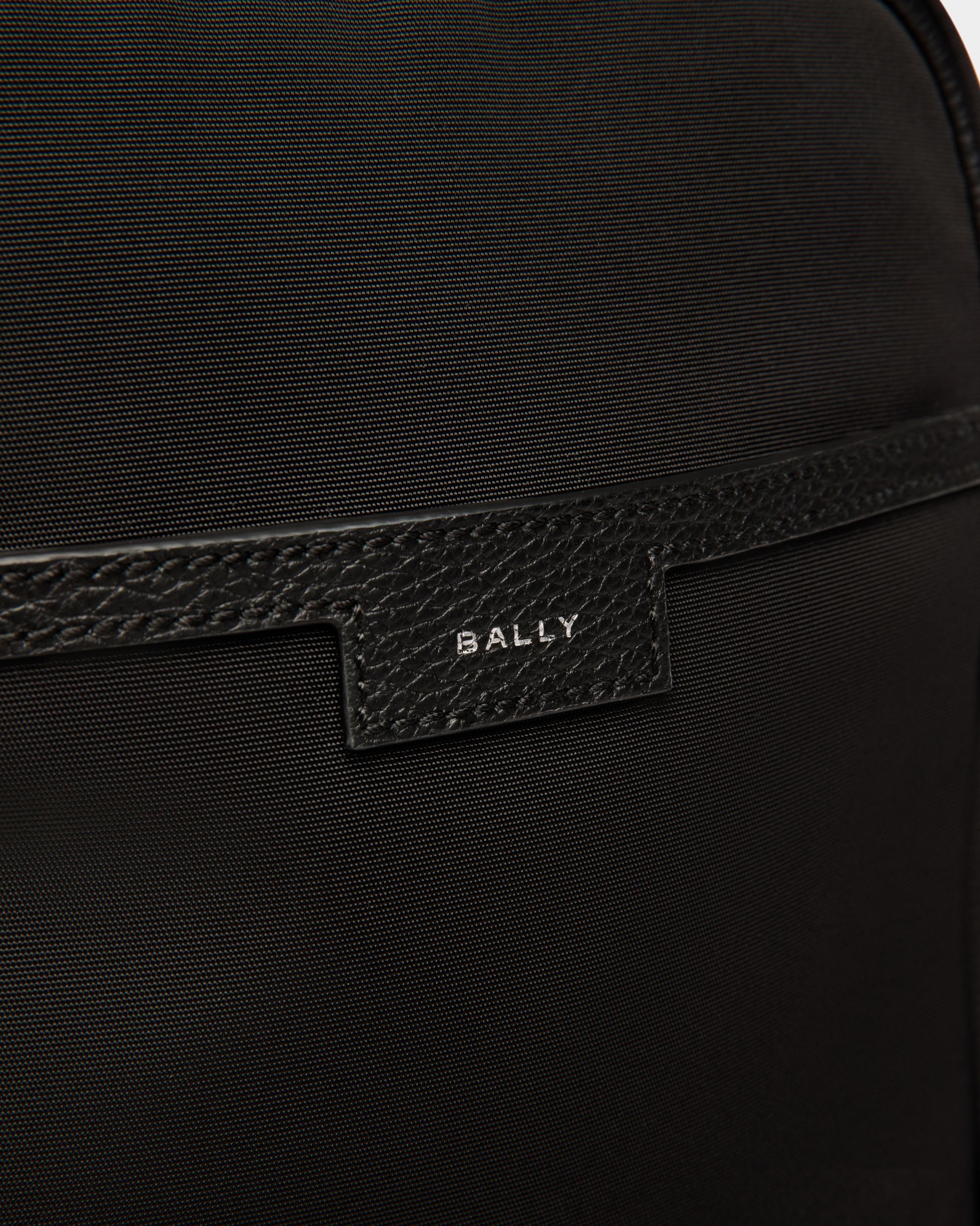 Bandolera Code De Nailon Negro - Hombre - Bally - 04