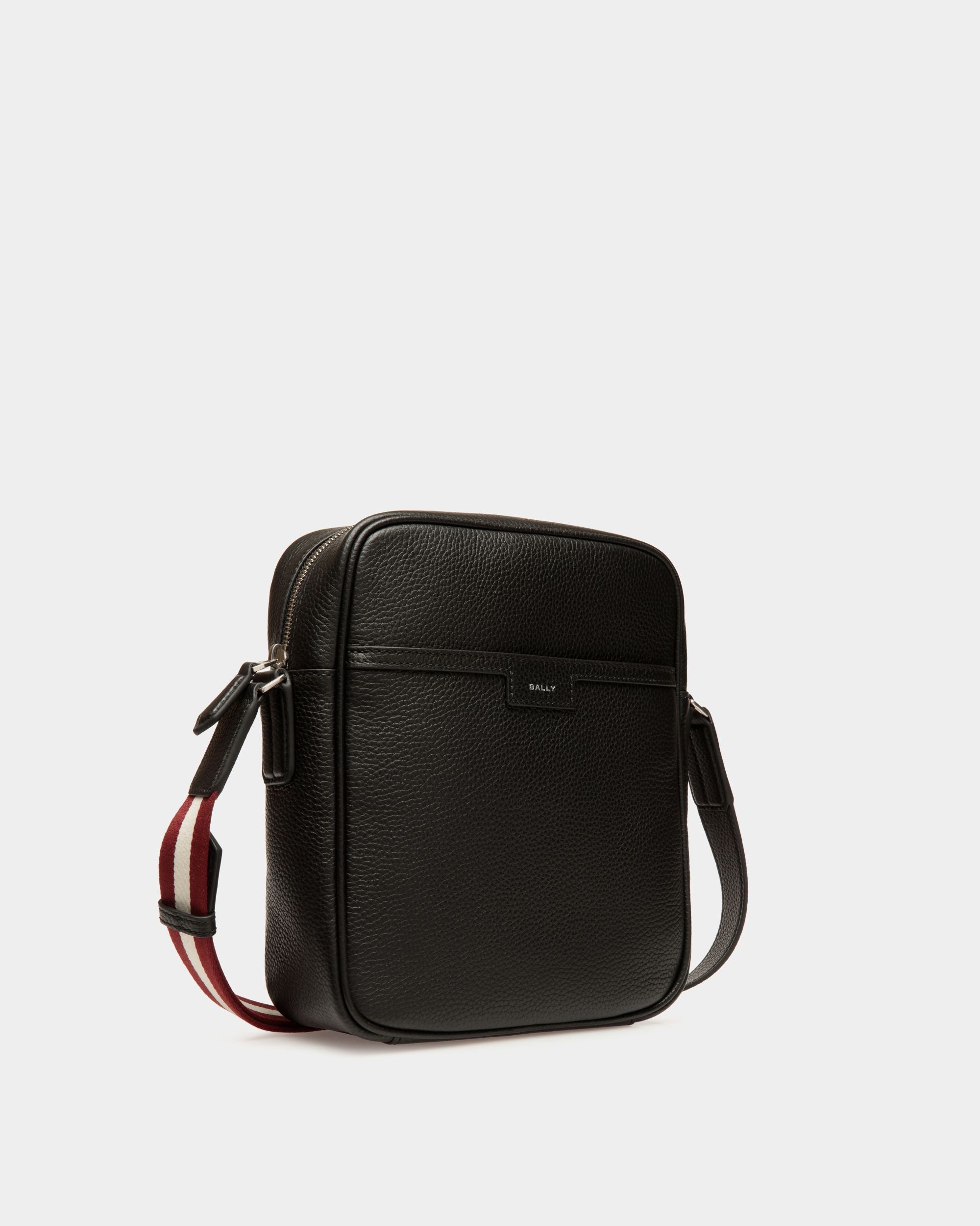 Code Crossbody Bag in Leather - Men's - Bally - 03